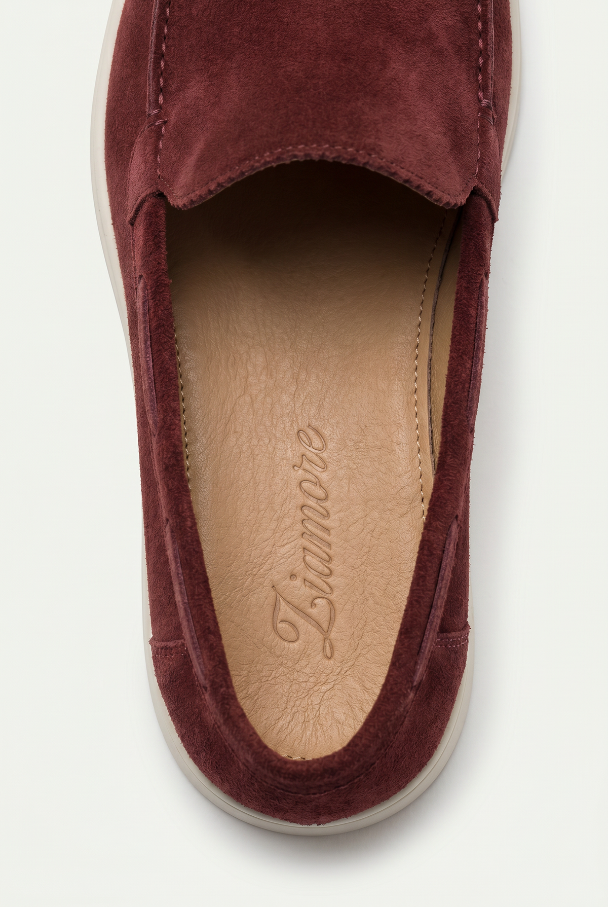 Amalfi Classic Suède Loafer Red