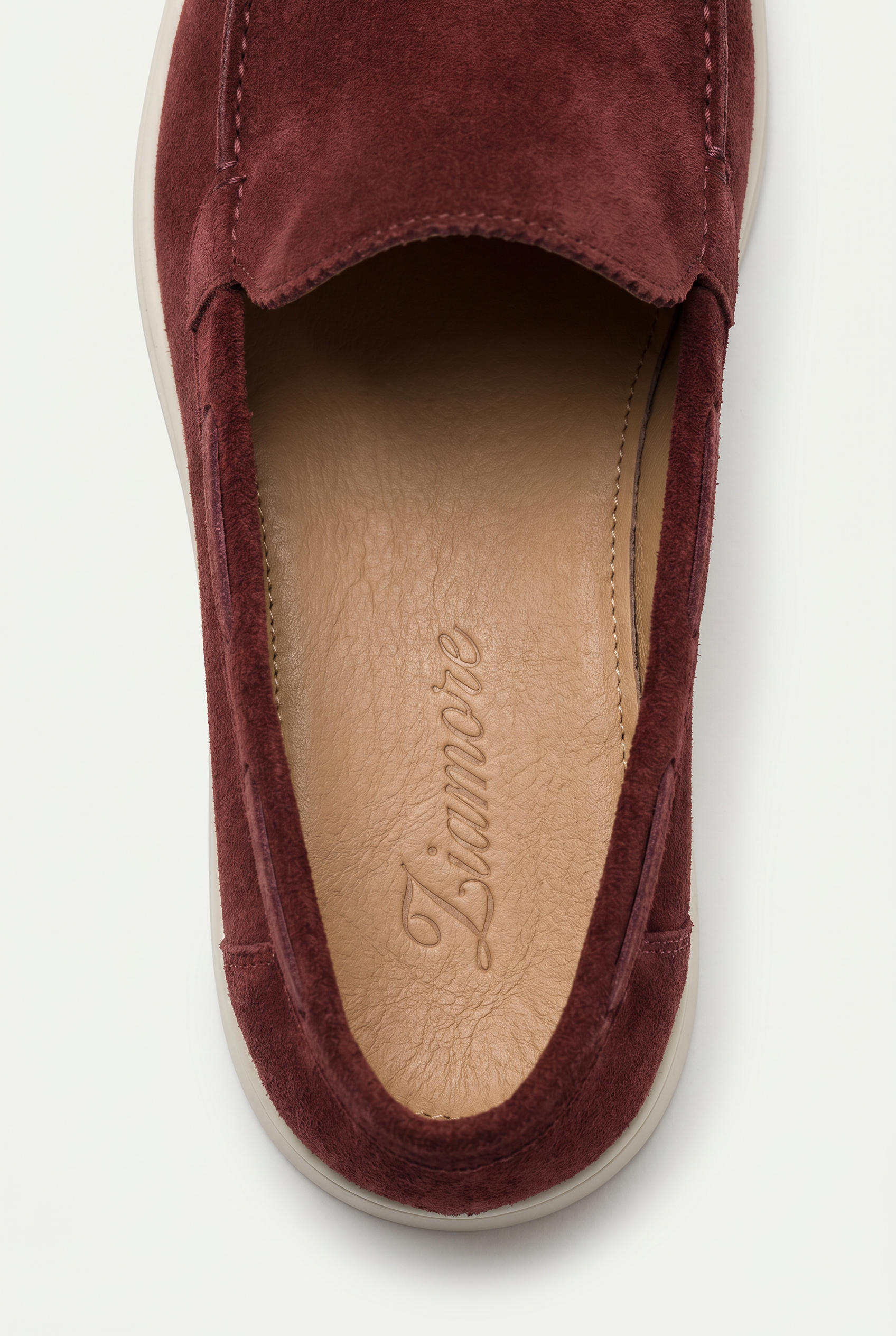 Amalfi Classic Suède Loafer Red