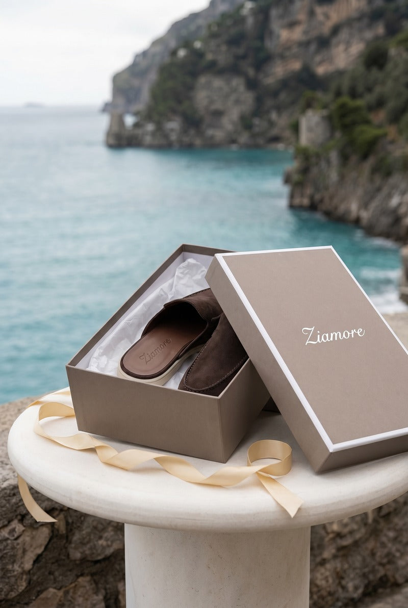Yacht Suède Mule Brown