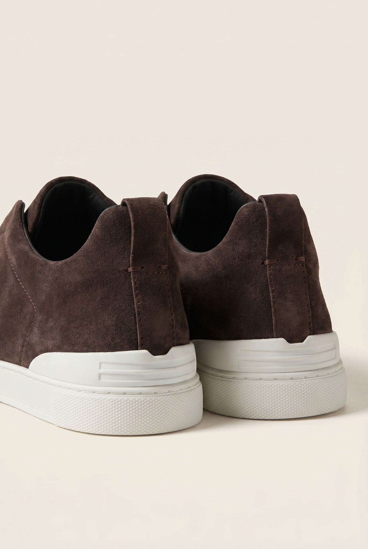 Monaco Suede Sneaker Taupe