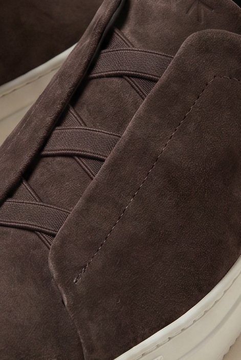 Monaco Suede Sneaker Taupe