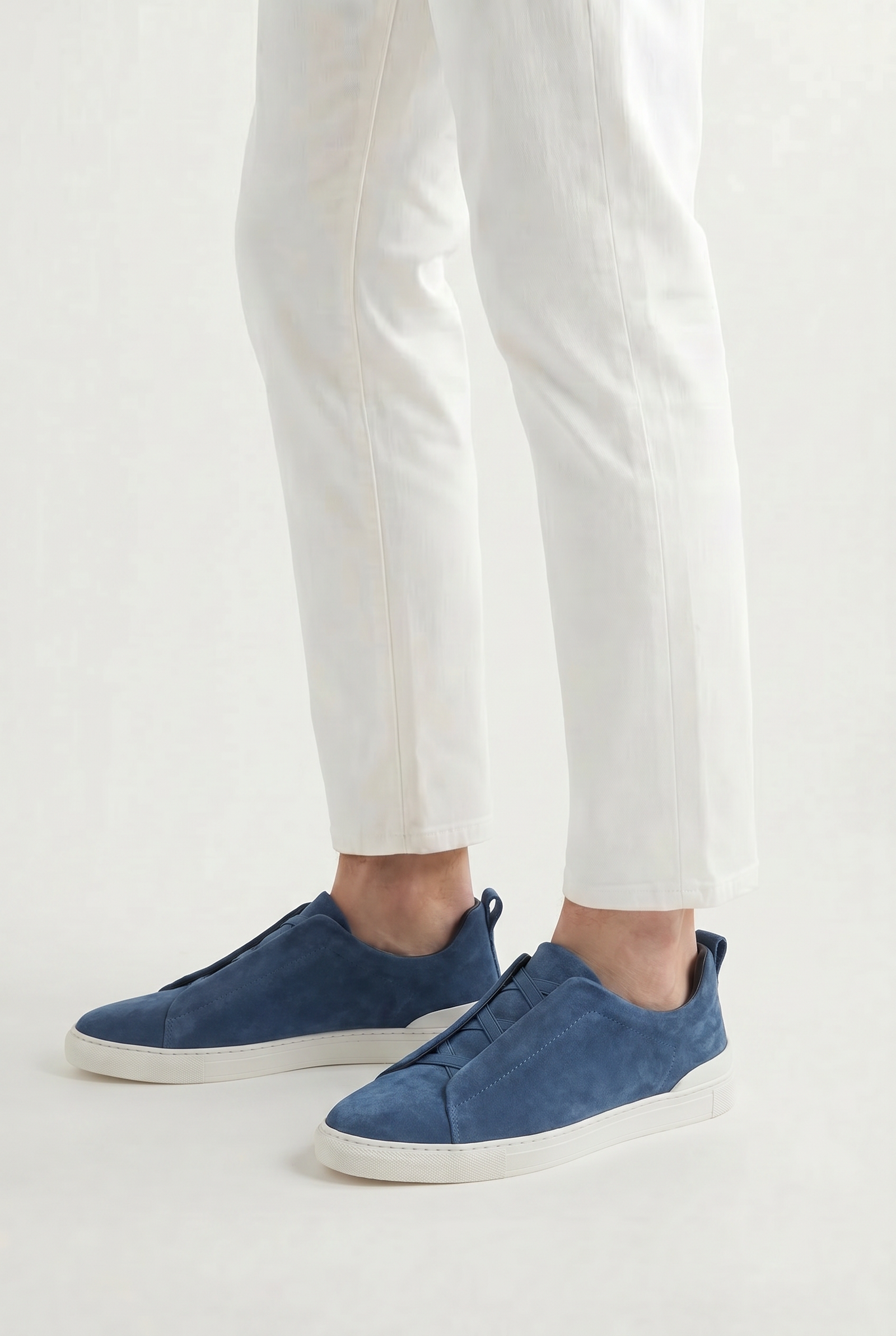 Monaco Suede Sneaker Blue