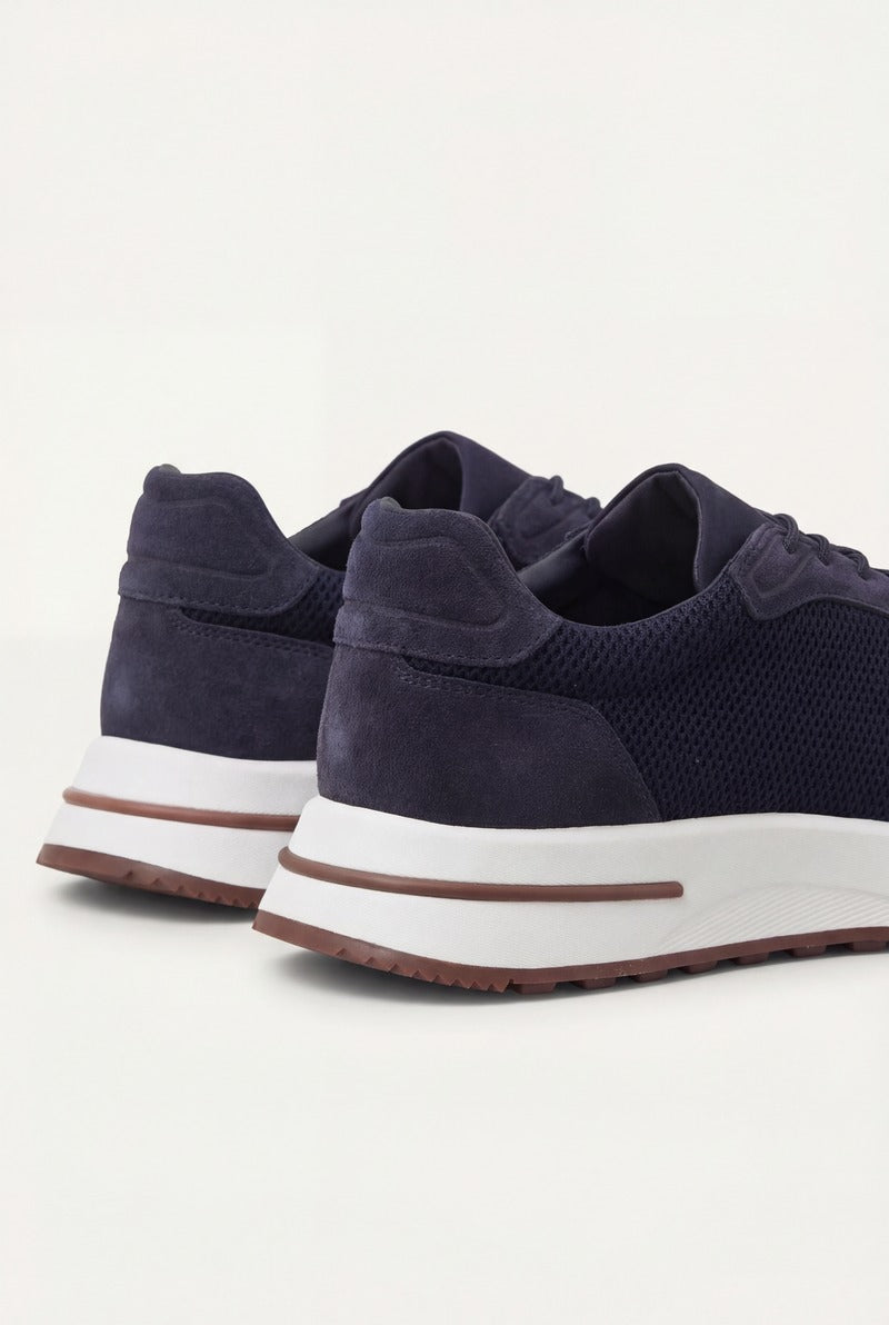 Portofino Trainer Suede Navy