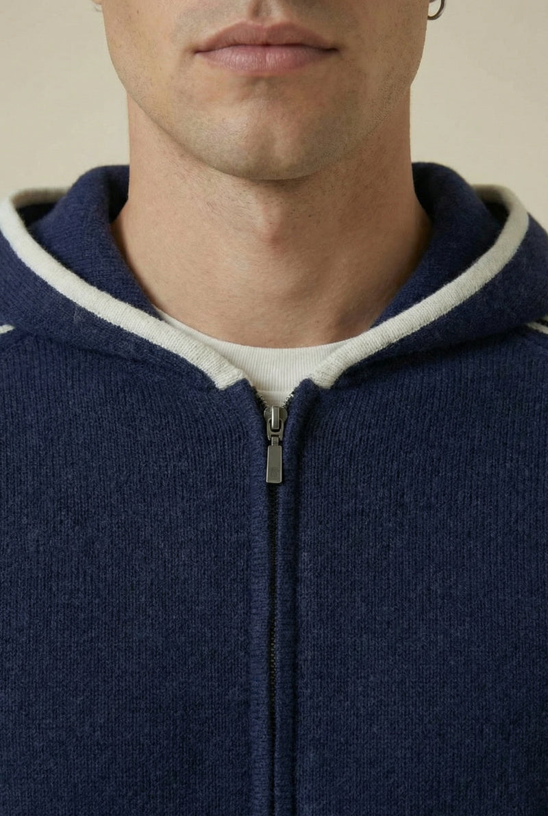 Capri Cashmere Set Navy