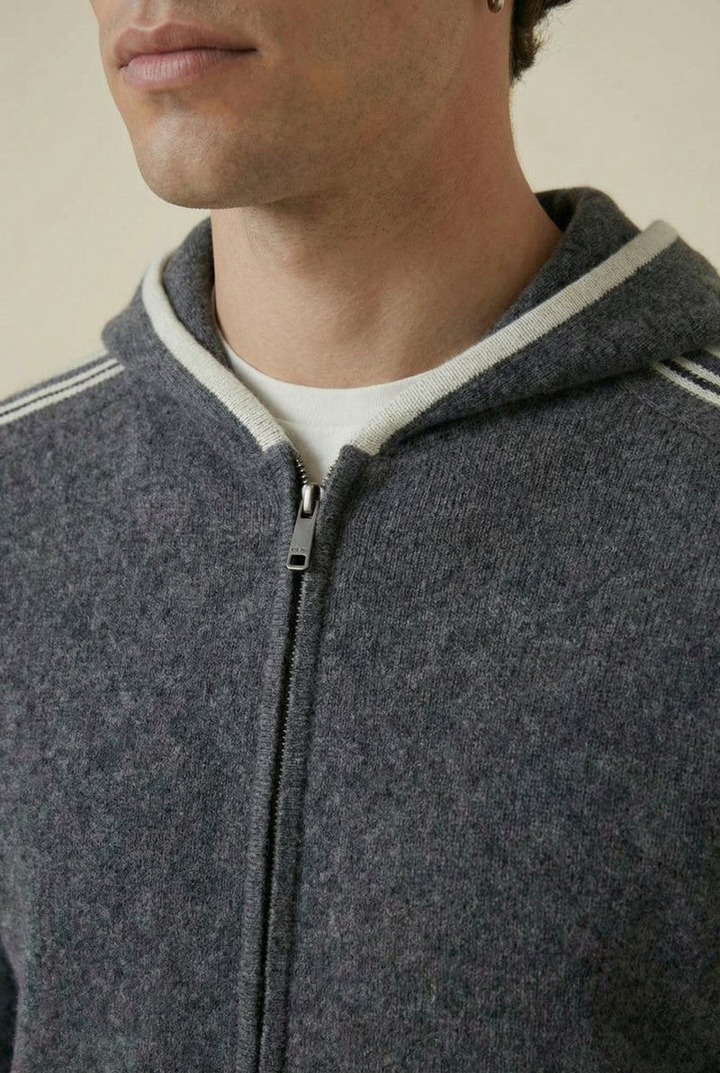 Capri Cashmere Set Dark Grey