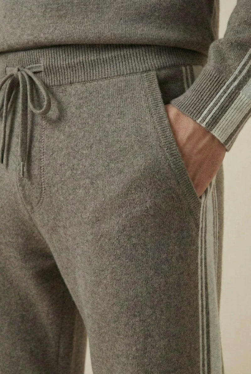 Capri Cashmere Set Taupe