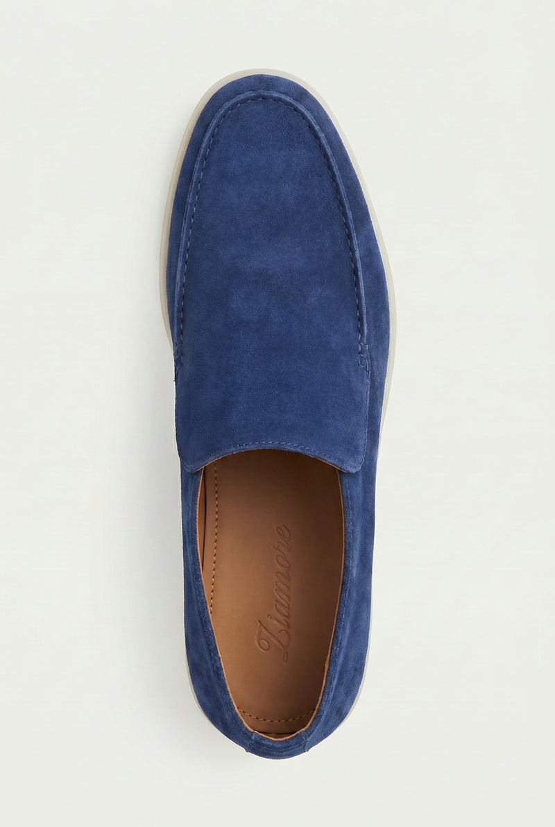 Amalfi Suède City Loafer Royal Blue