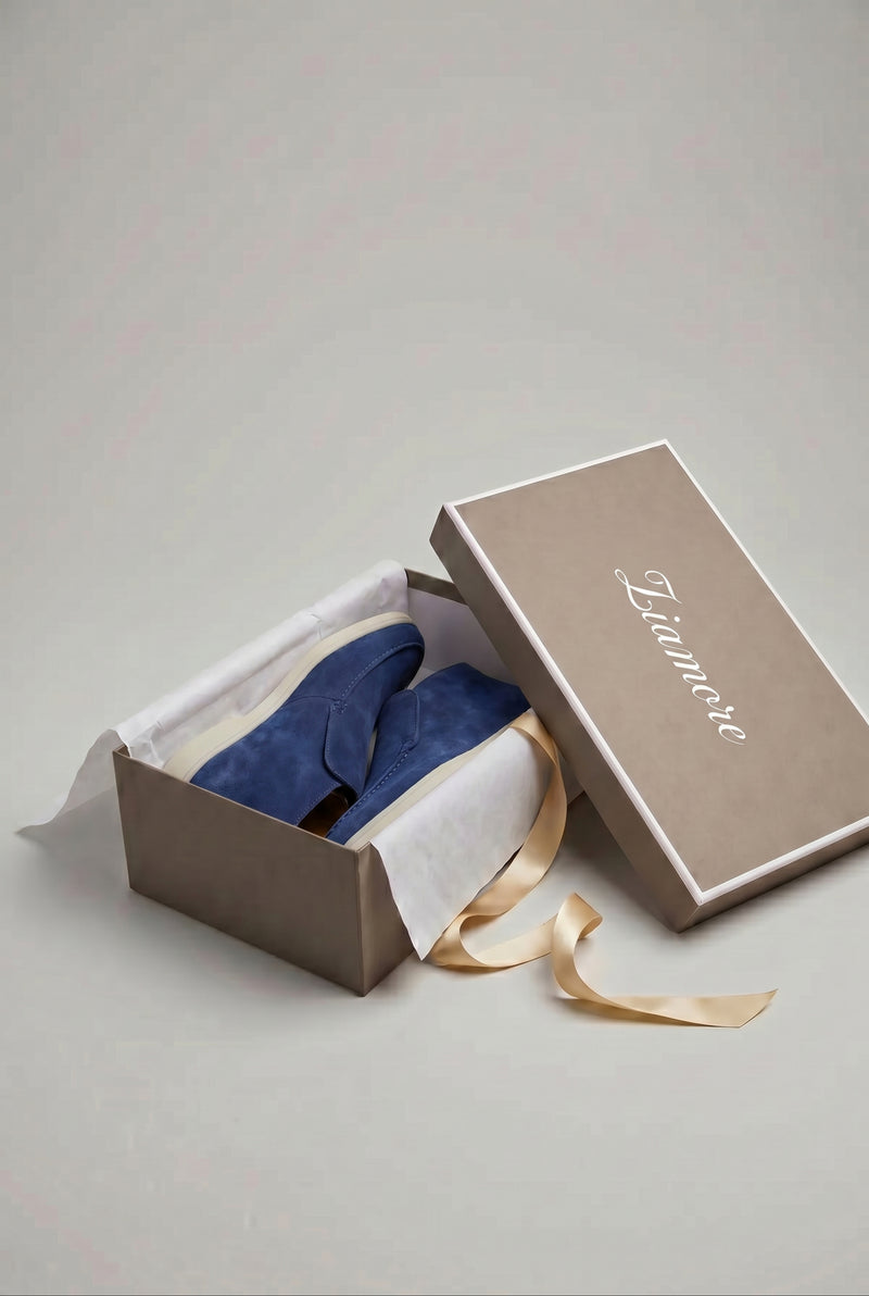 Amalfi Suède City Loafer Royal Blue
