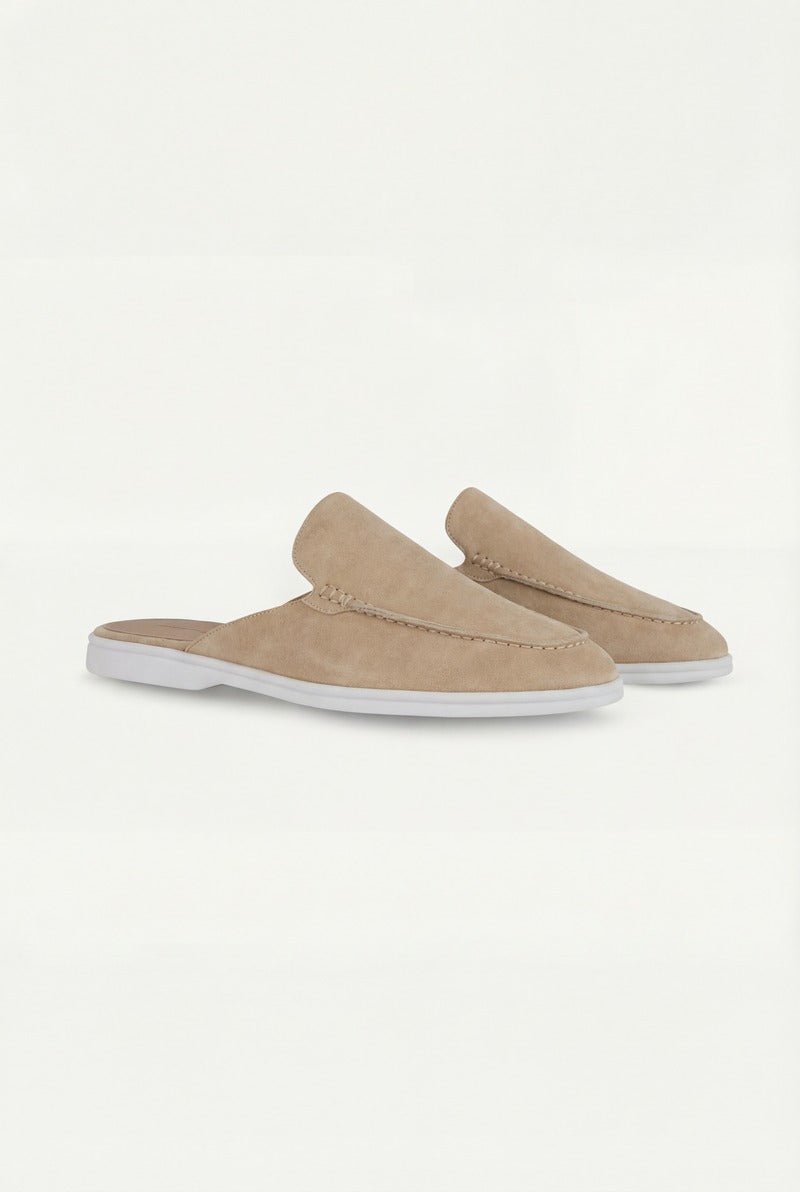 Yacht Suède Mule Beige