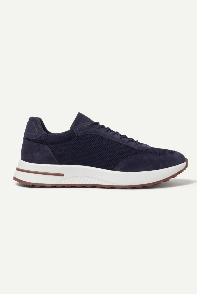 Portofino Trainer Suede Navy
