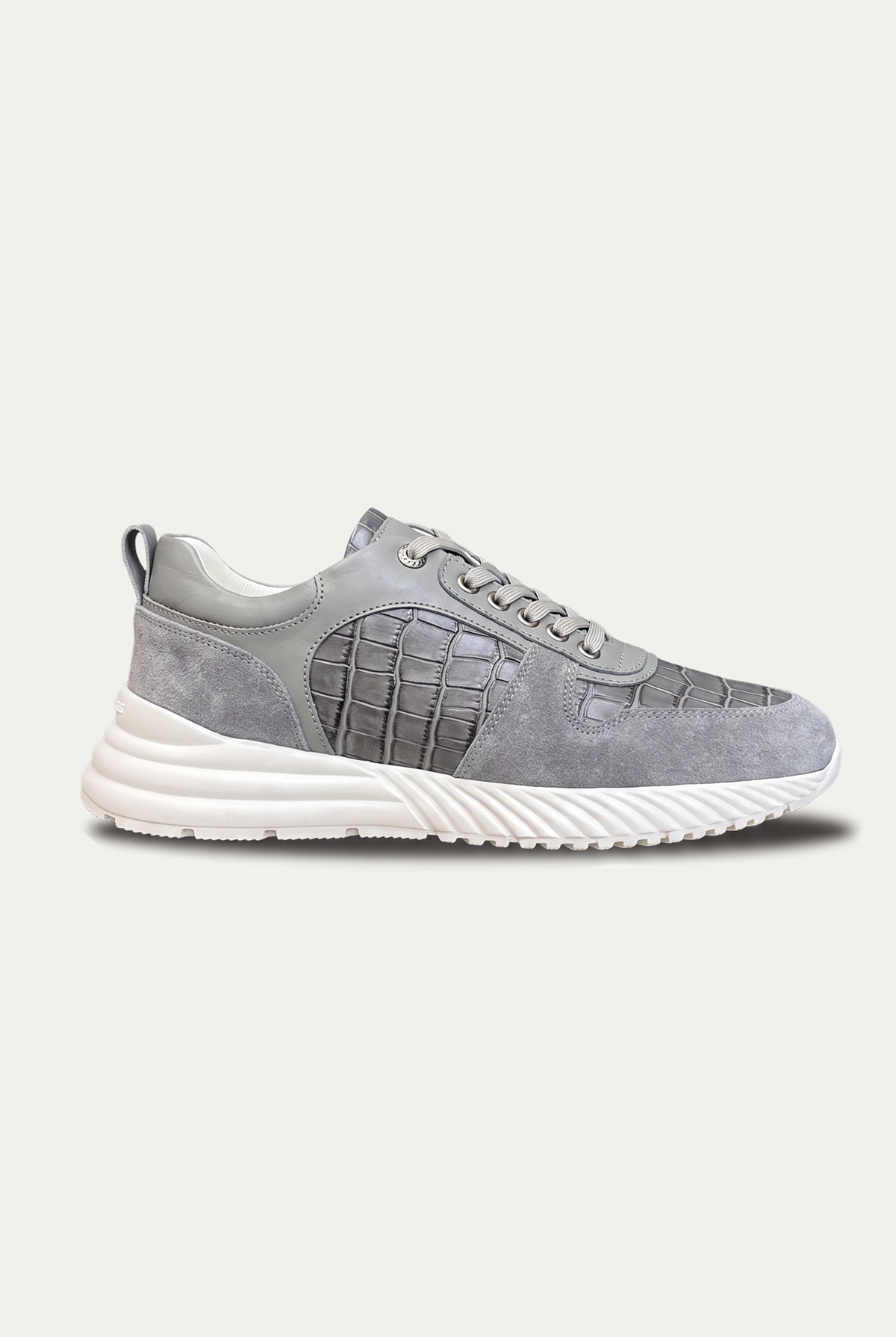 Caimano Crocodile Sneaker Grey