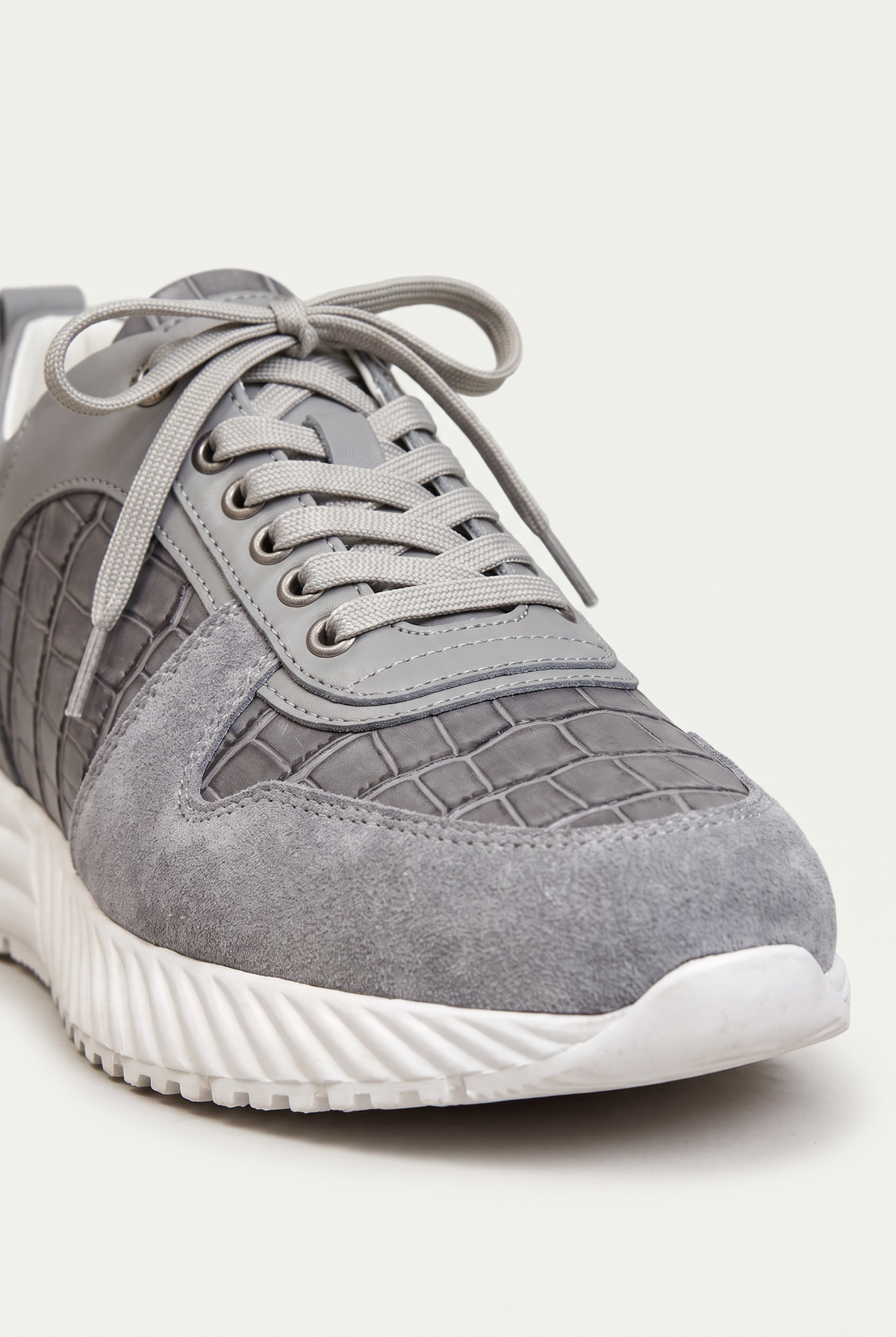 Caimano Crocodile Sneaker Grey