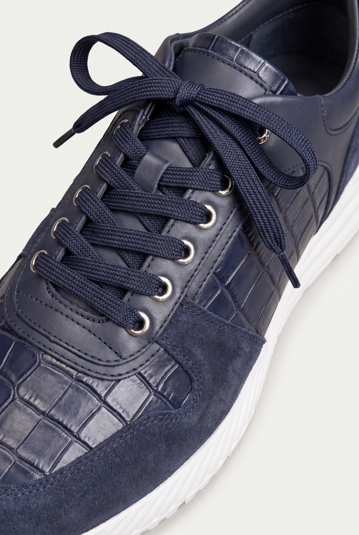 Caimano Crocodile Sneaker Navy