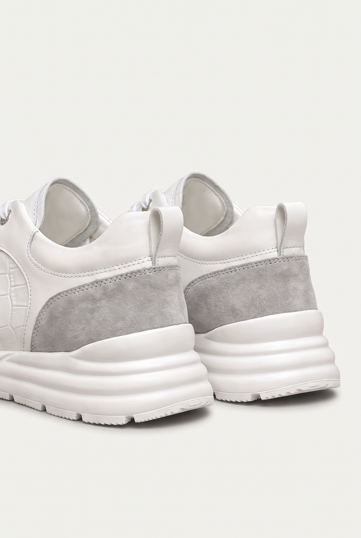 Caimano Crocodile Sneaker White