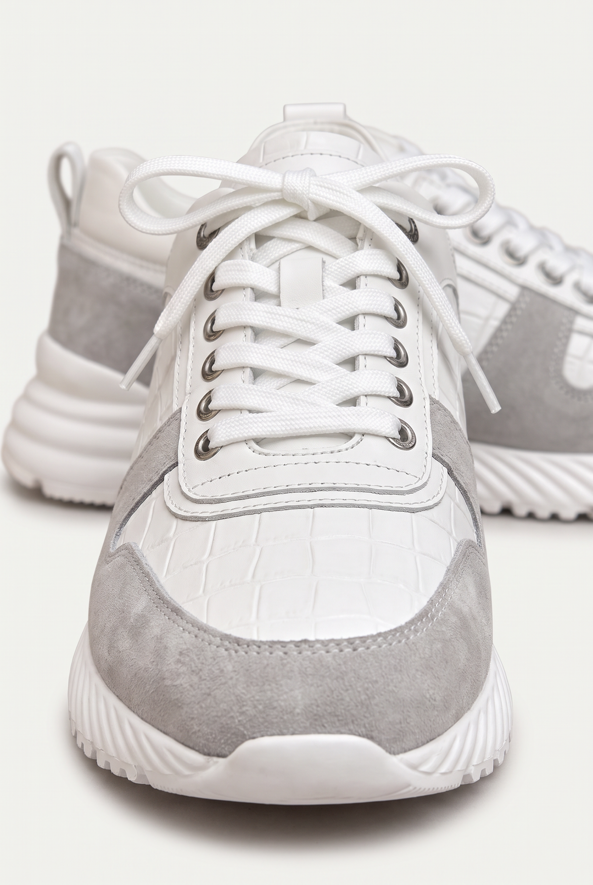 Caimano Crocodile Sneaker White