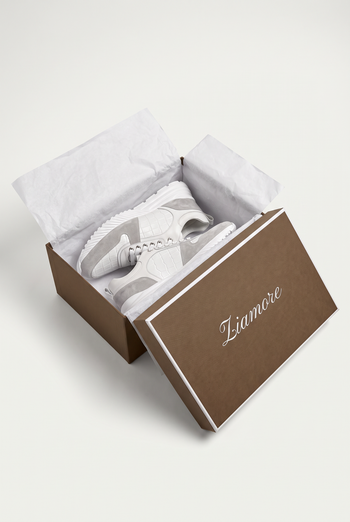 Caimano Crocodile Sneaker White