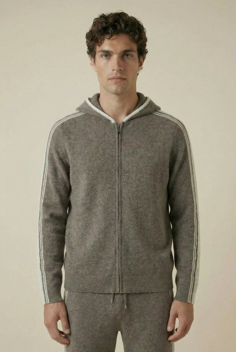 Capri Cashmere Set Taupe