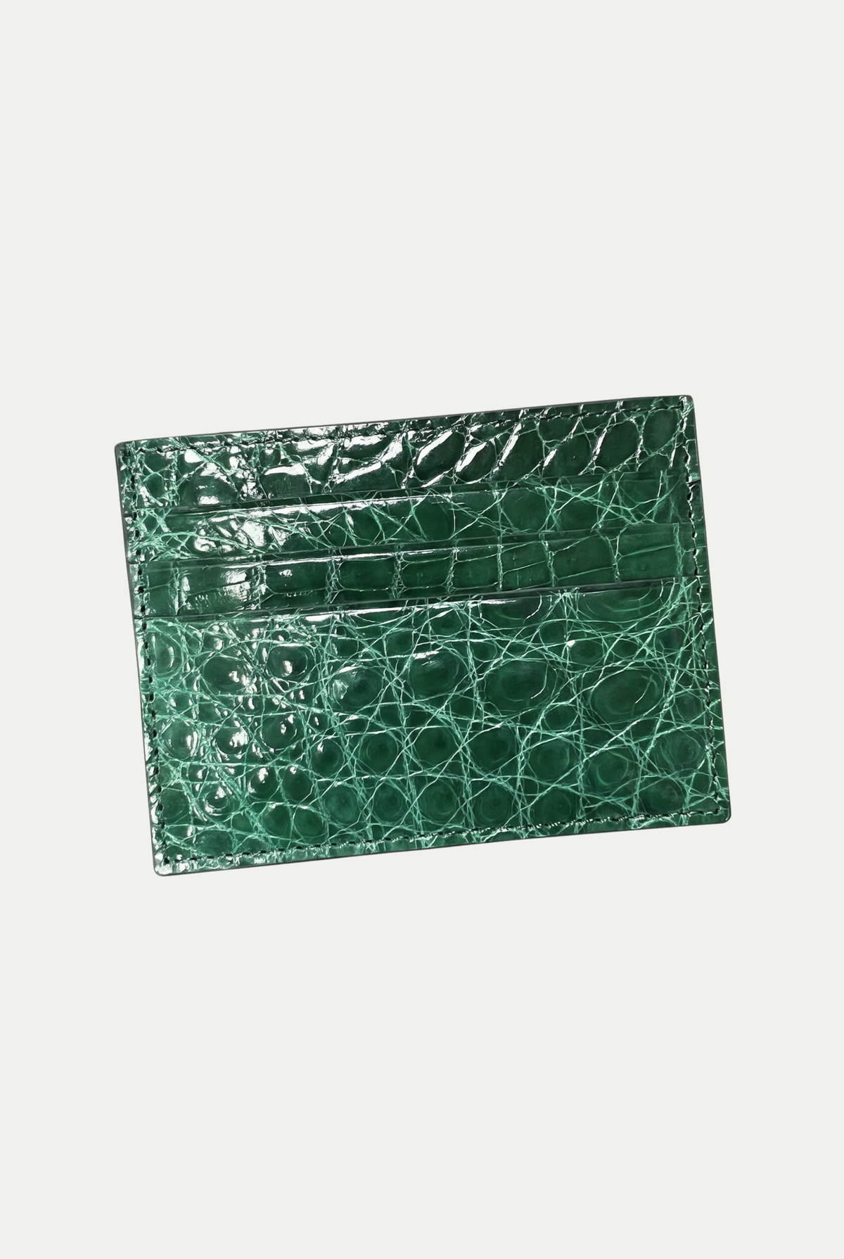 Ziamore Crocodile Wallet Emerald
