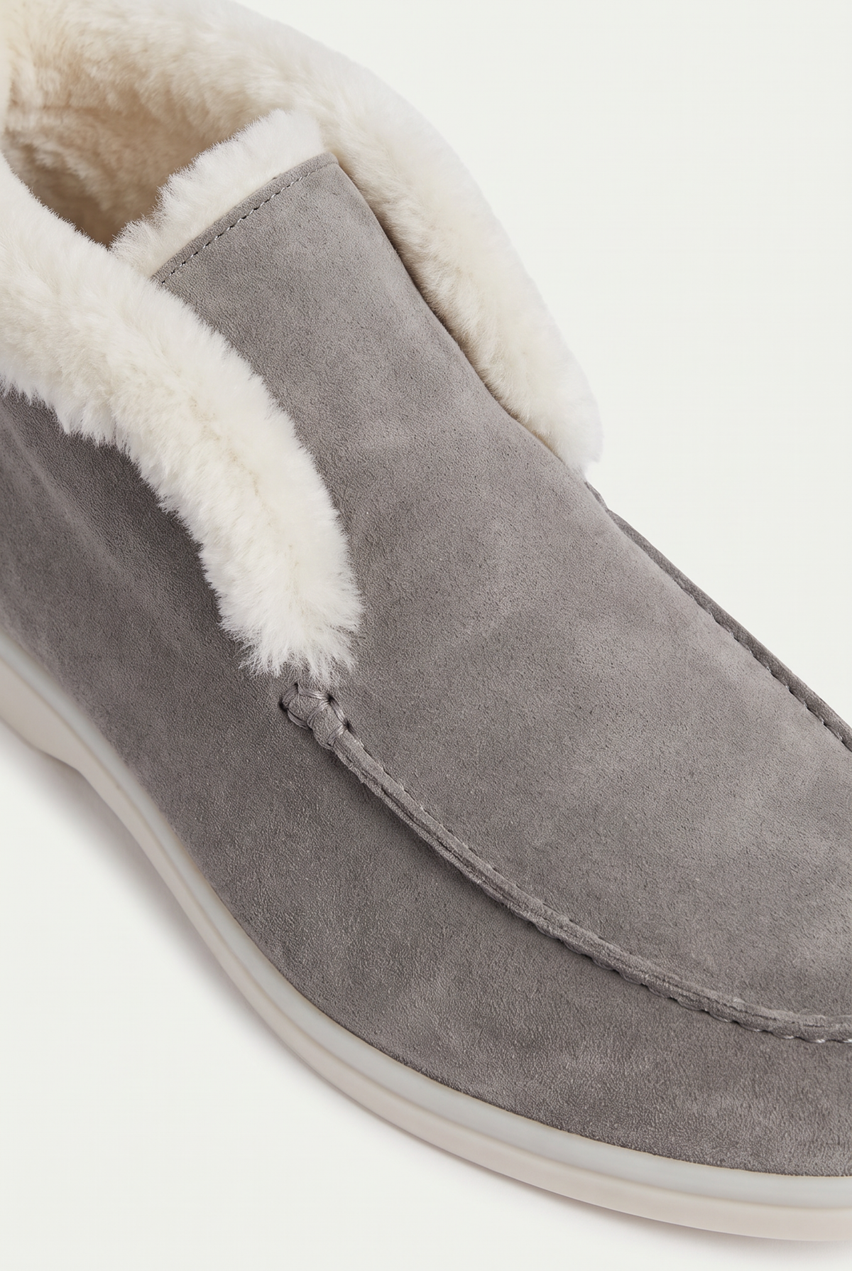 Fur City Loafer Grey