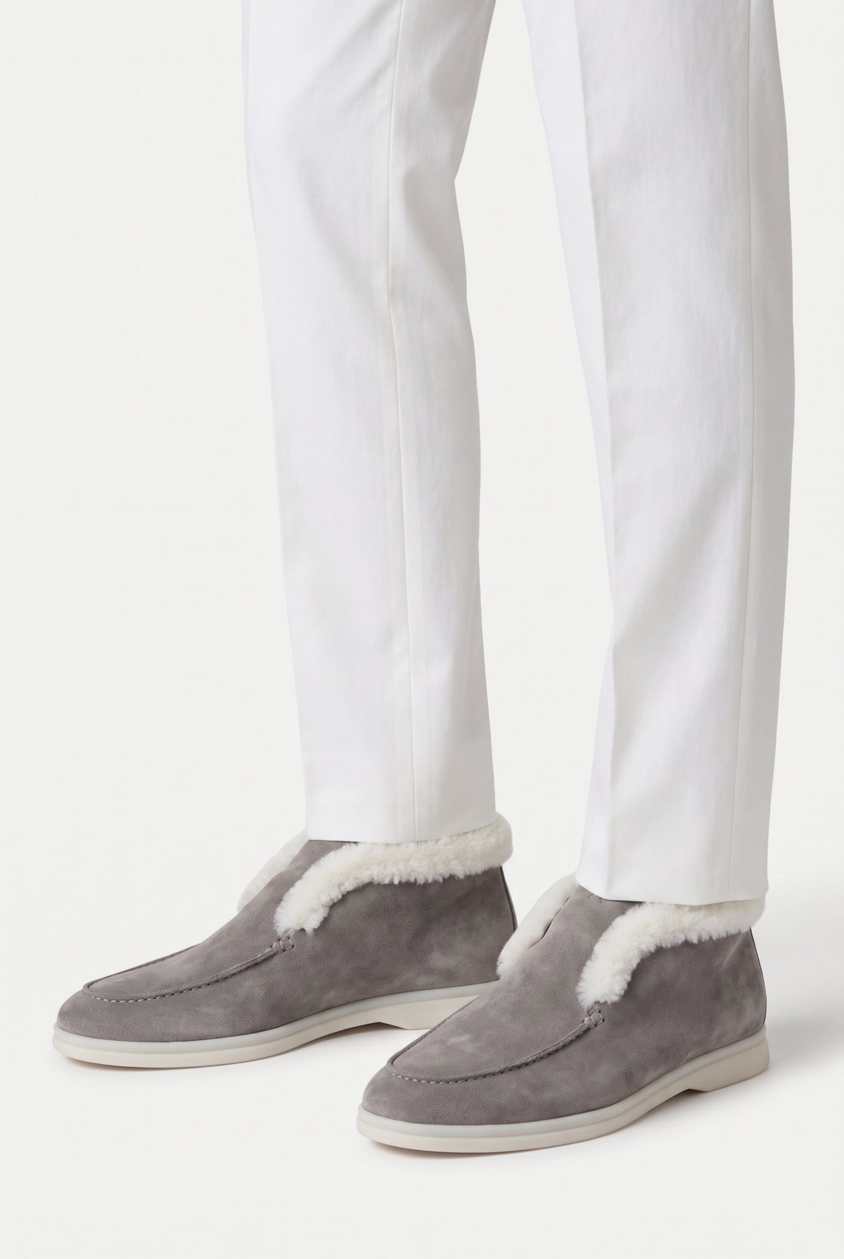 Fur City Loafer Grey