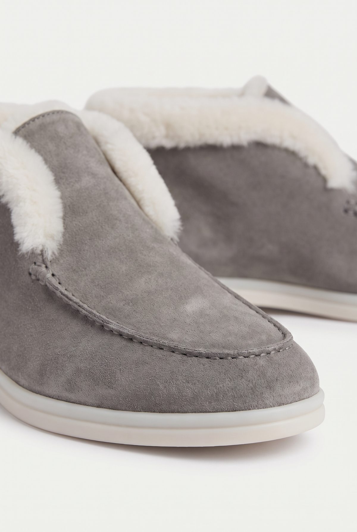 Fur City Loafer Grey