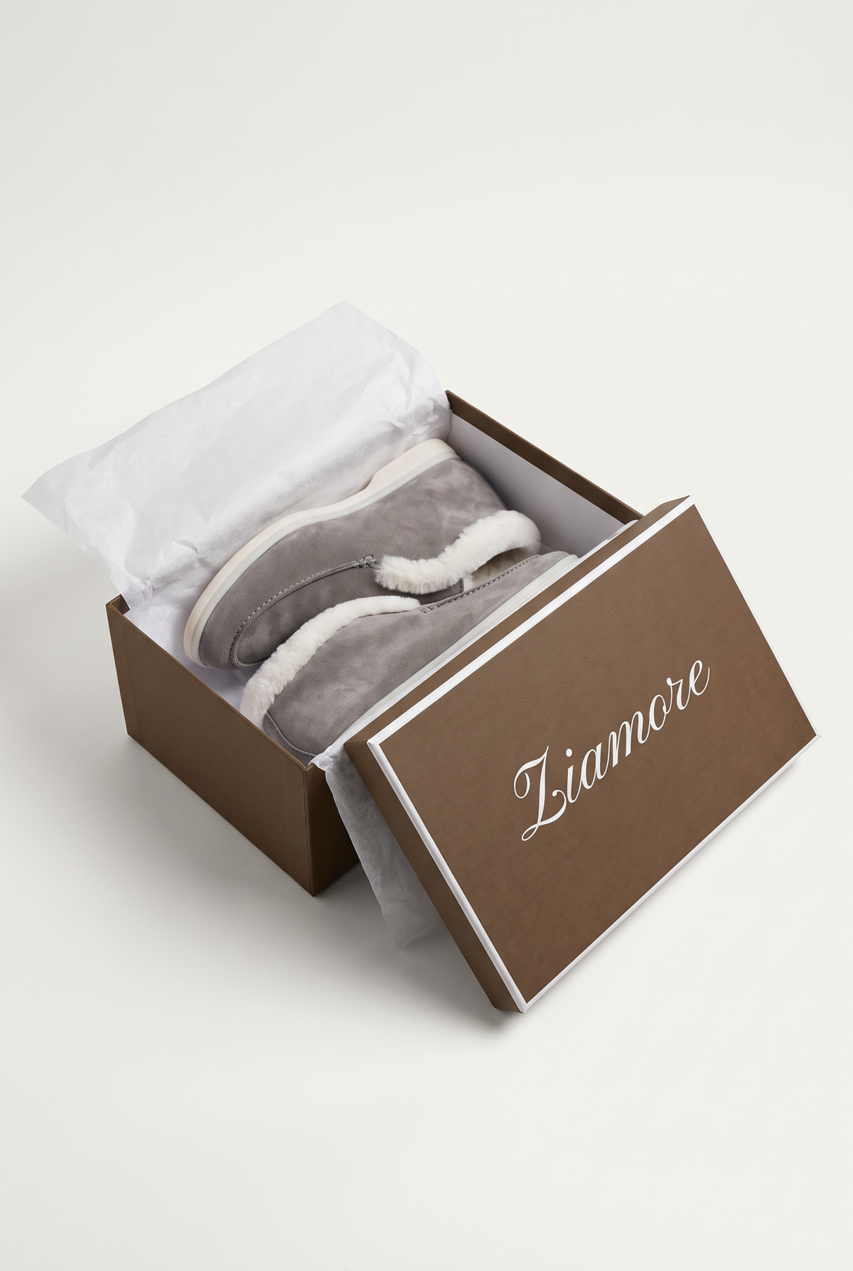 Fur City Loafer Grey