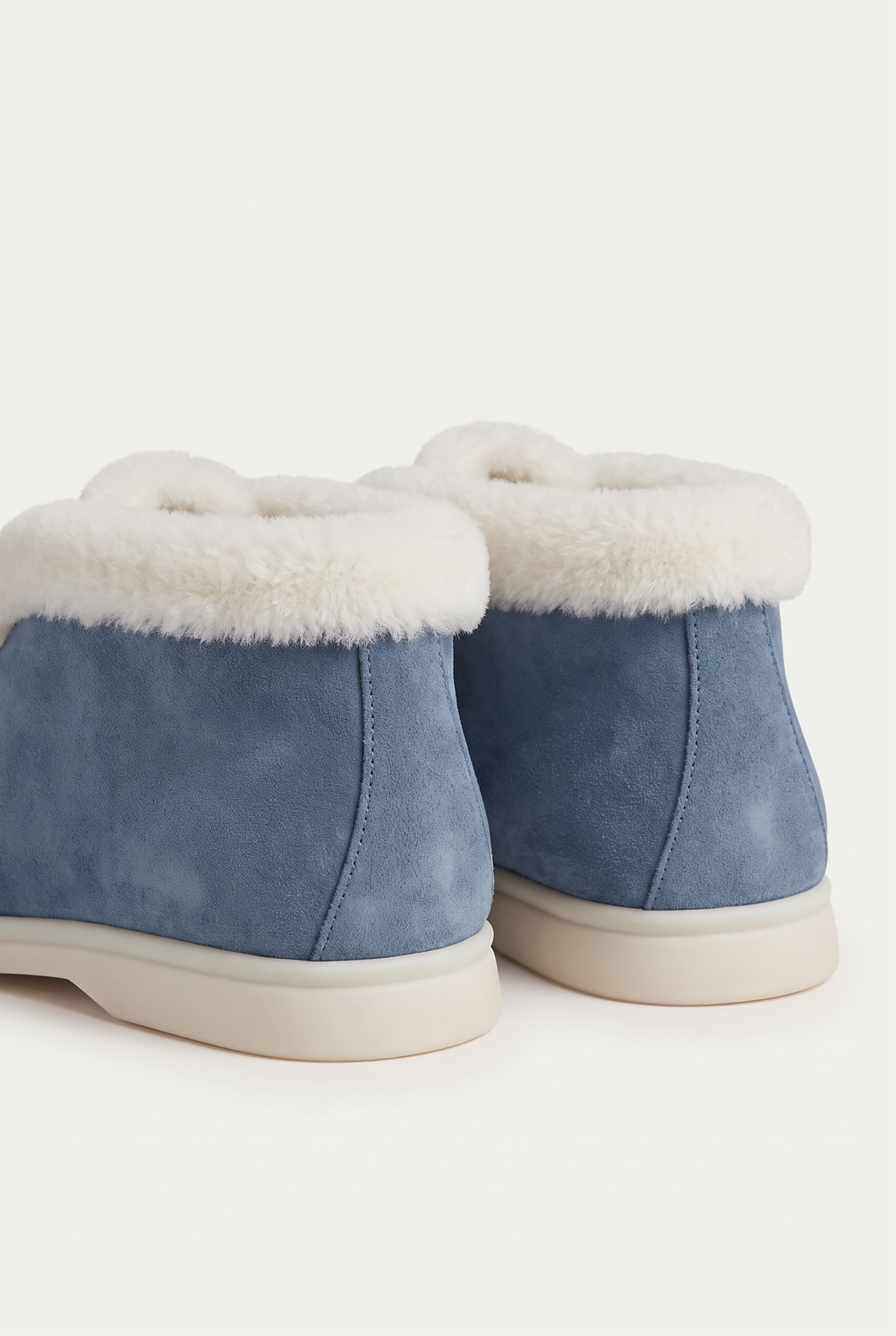 Fur City Loafer Sky Blue
