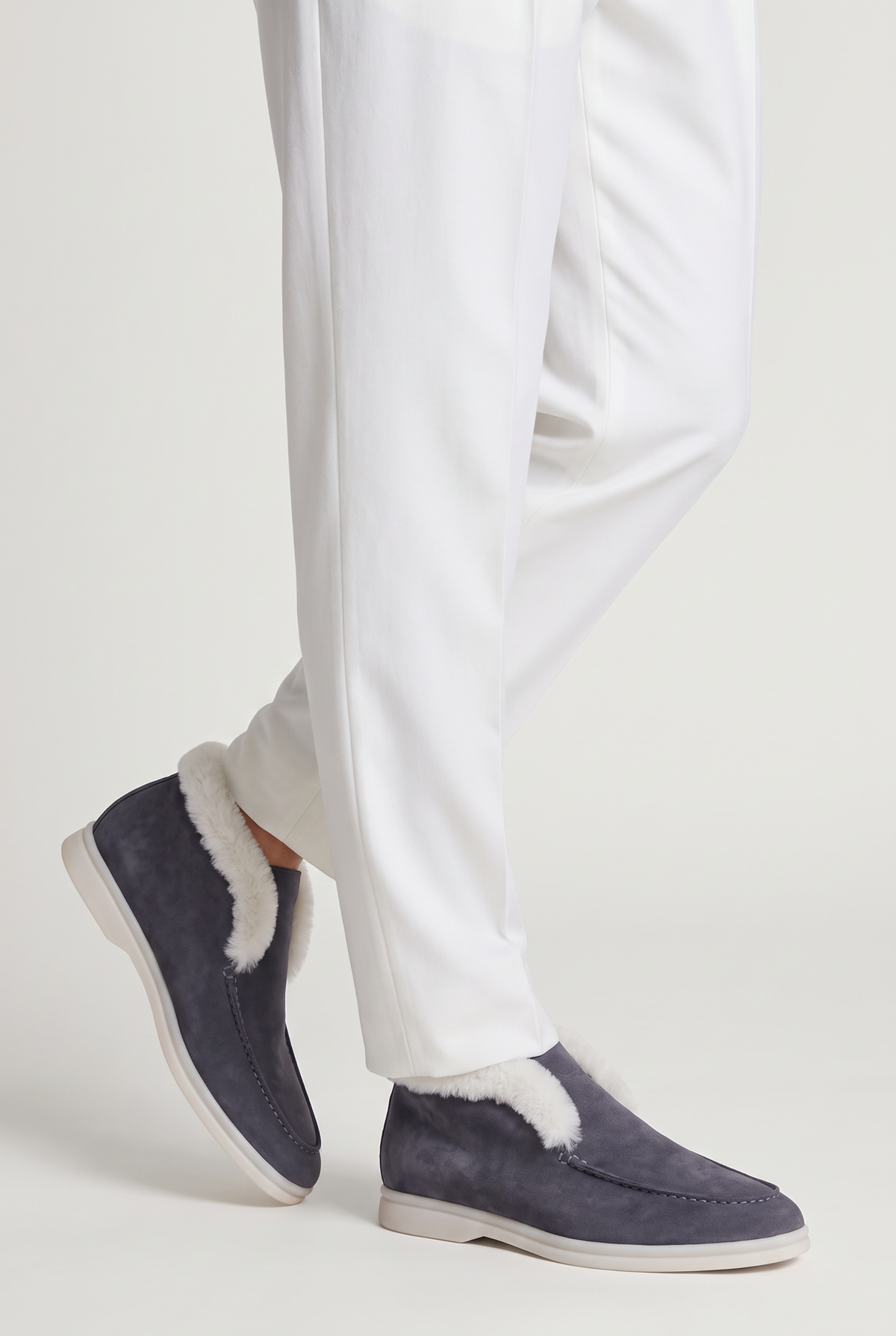 Fur City Loafer Storm Blue
