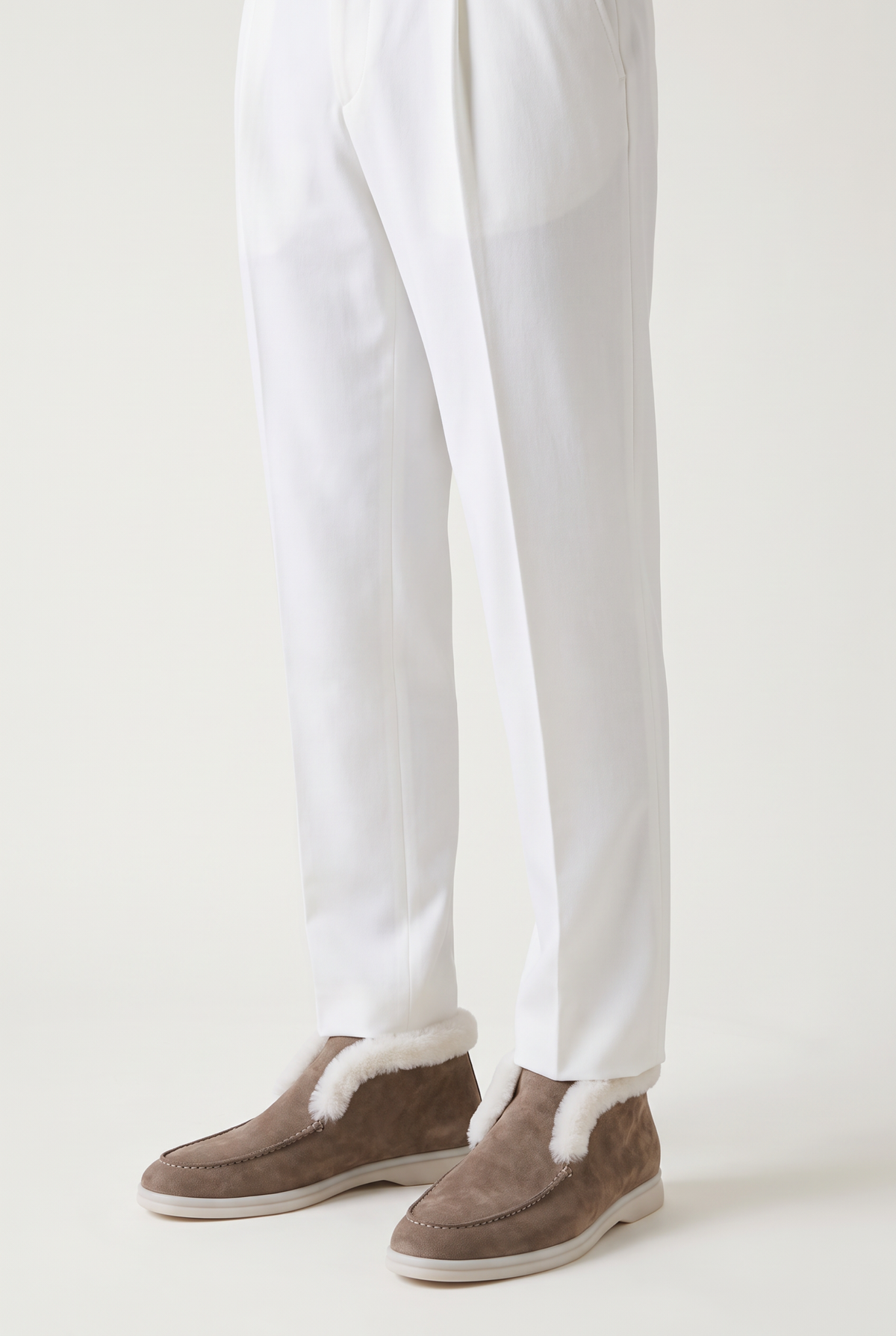 Fur City Loafer Taupe