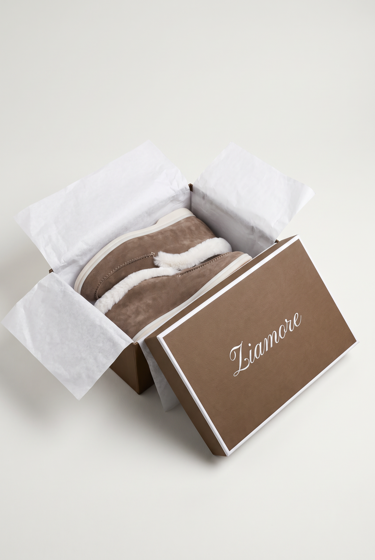 Fur City Loafer Taupe
