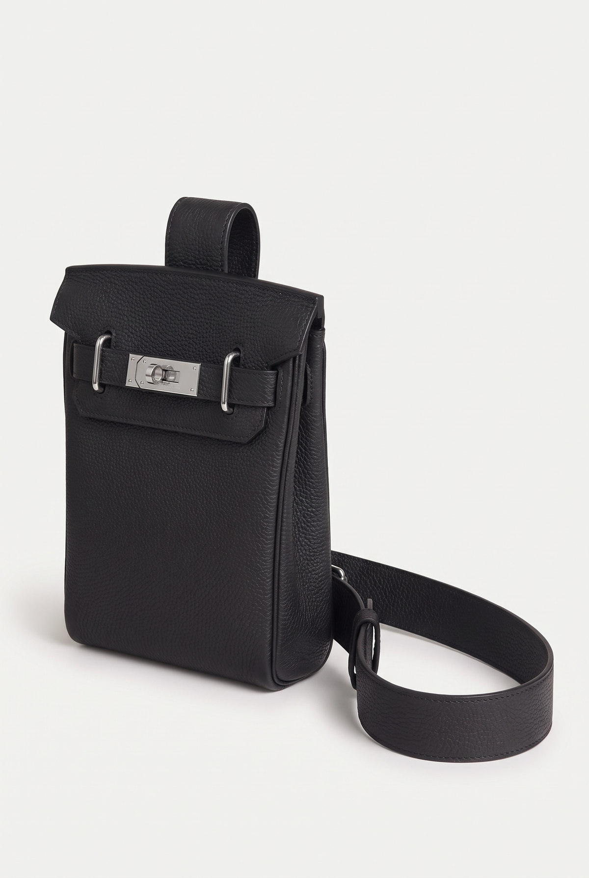 Ziamore Leather Crossbody Black