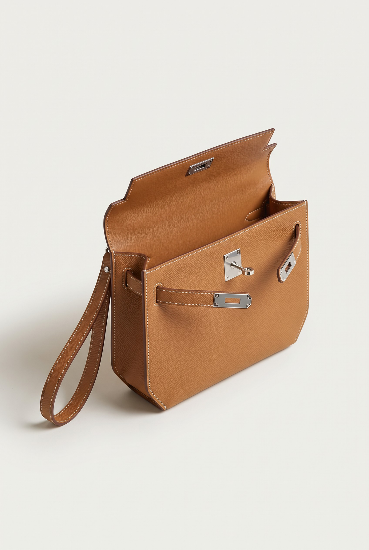 Ziamore Leather Pouch Gold