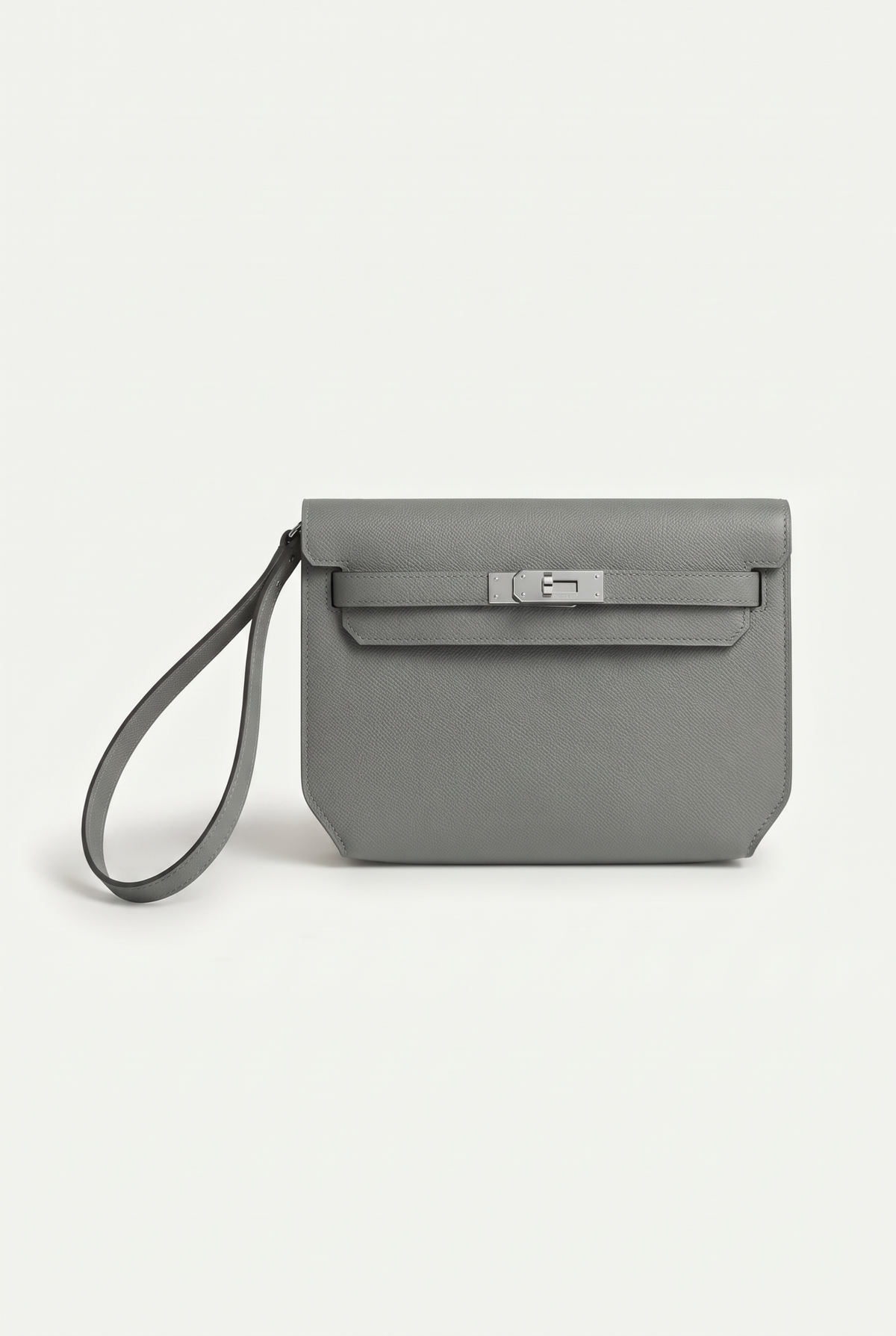 Ziamore Leather Pouch Grey