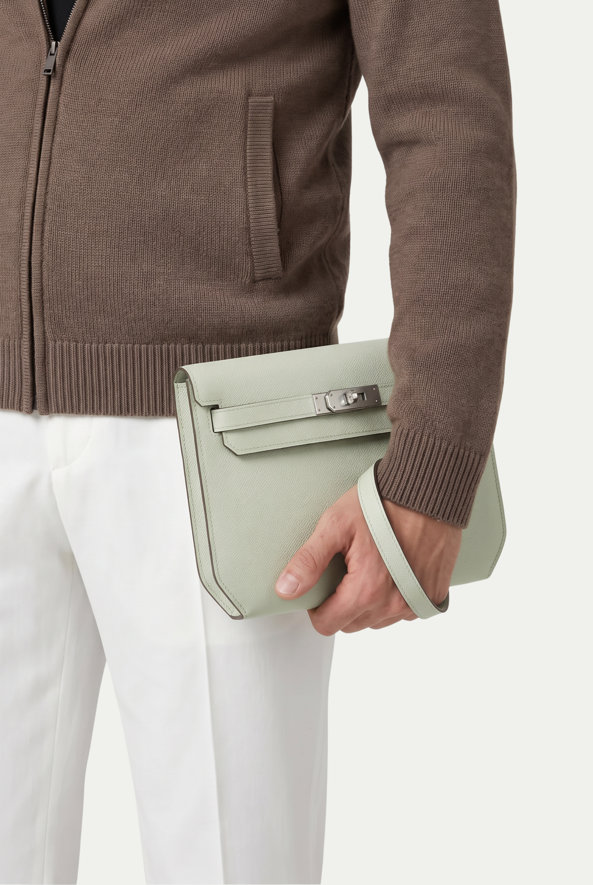 Ziamore Leather Pouch Mint