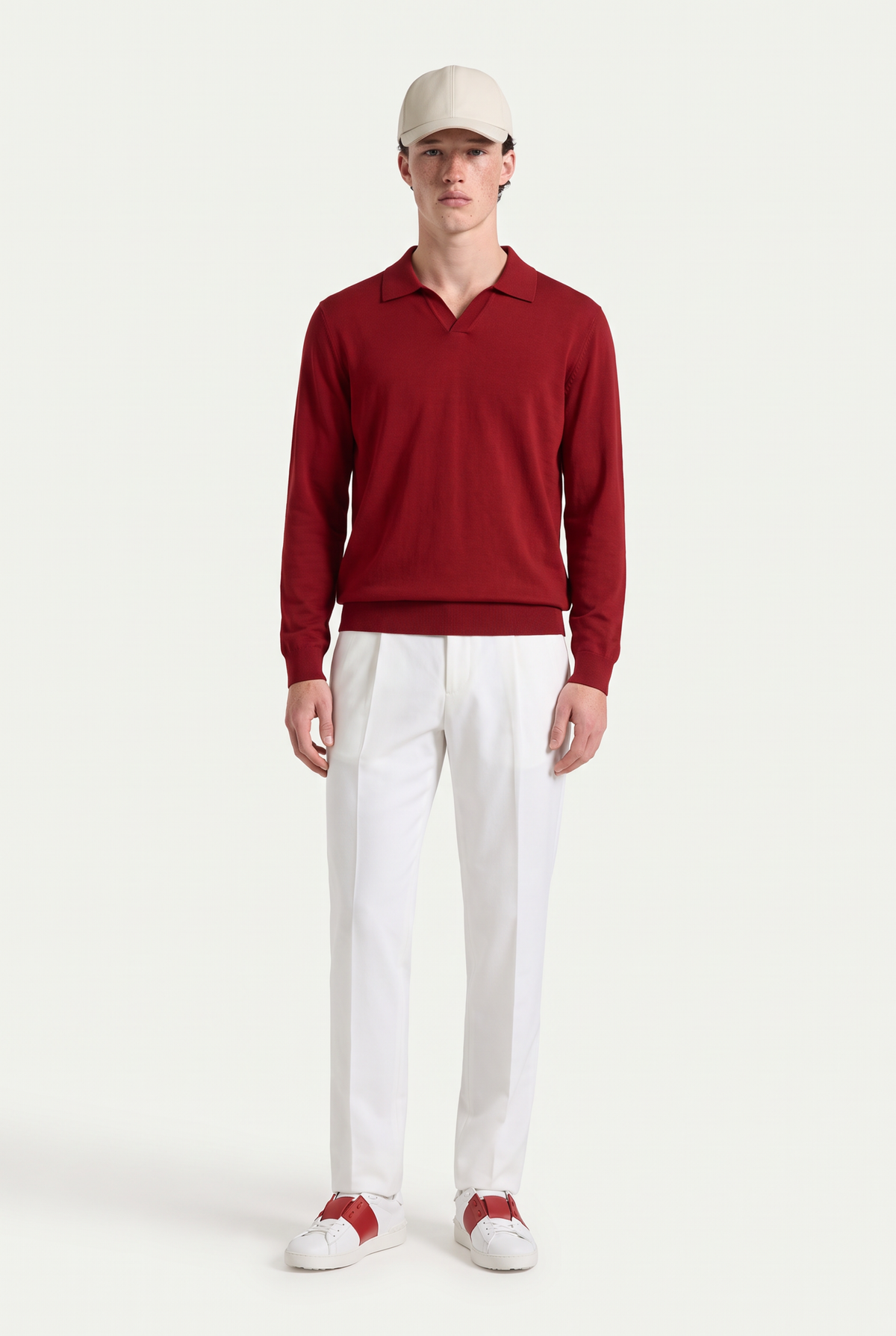 Merino Longsleeve Crimson