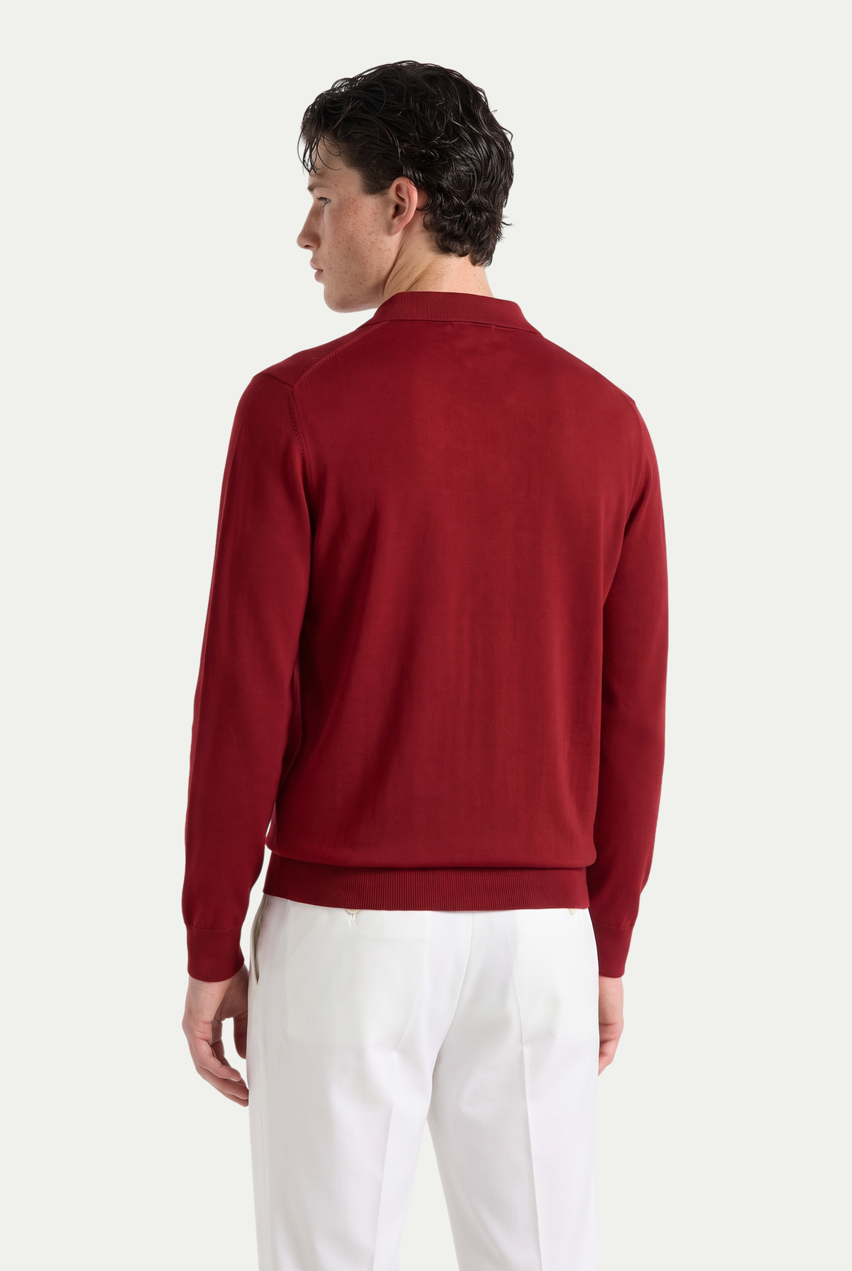 Merino Longsleeve Crimson