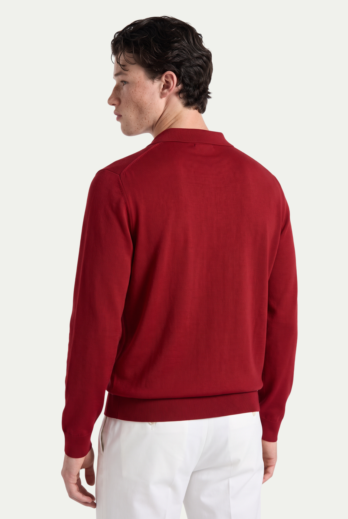 Merino Longsleeve Crimson