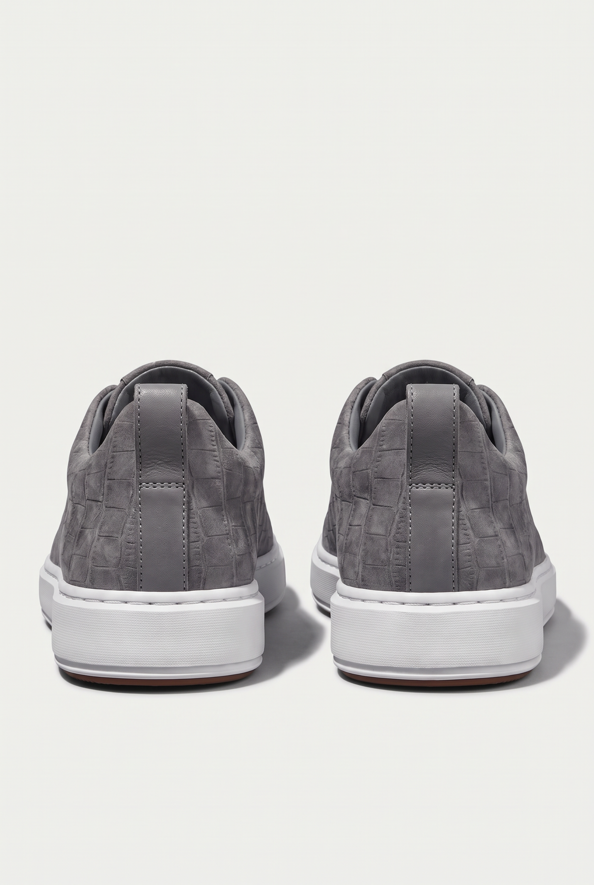 Monaco Crocodile Sneaker Grey