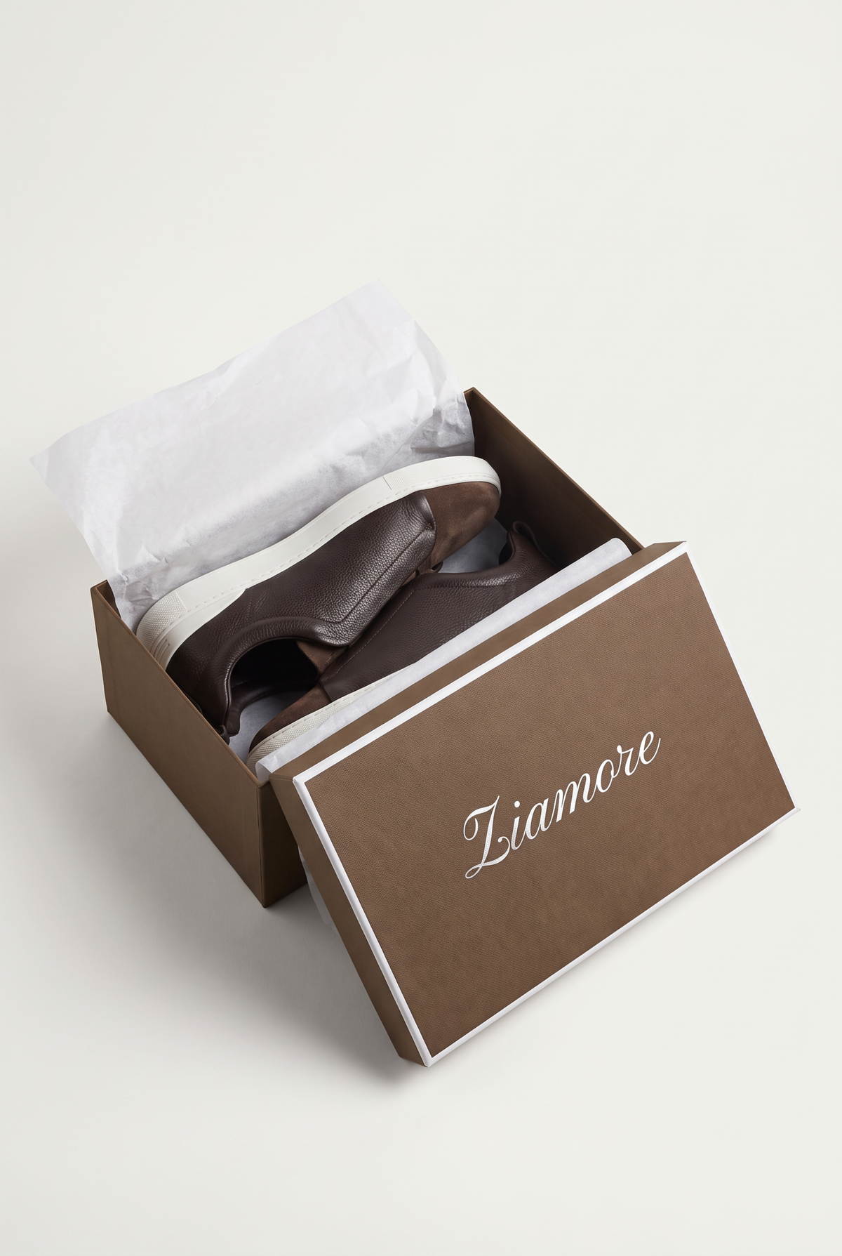 Monaco Leather Sneaker Espresso