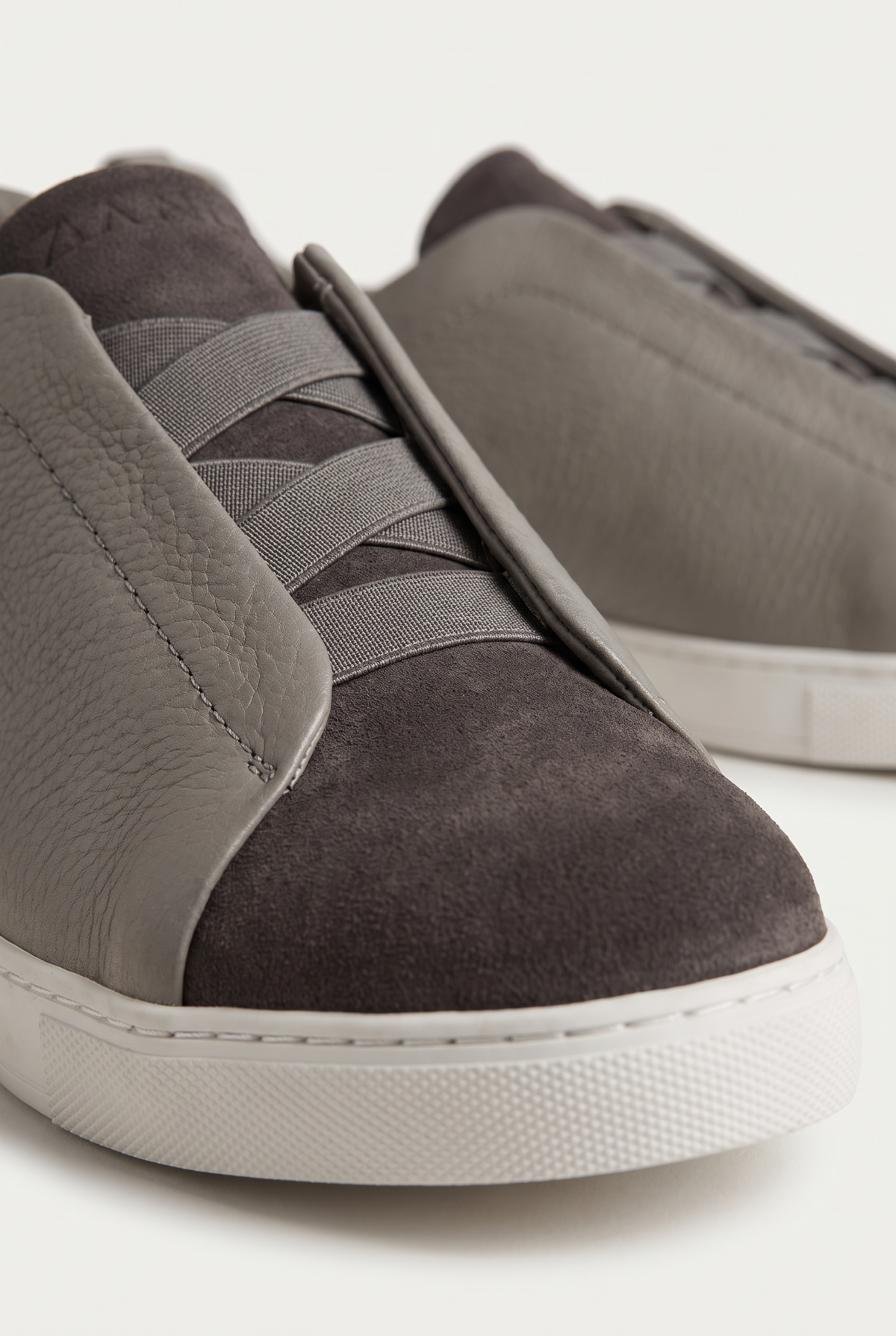 Monaco Leather Sneaker Stone Taupe