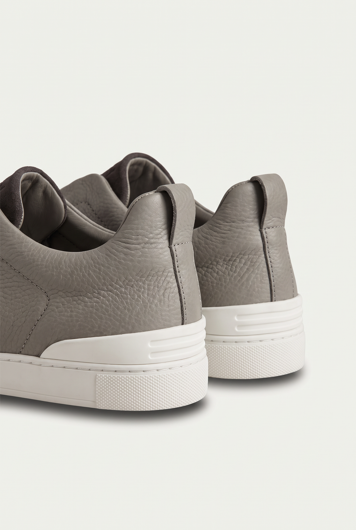 Monaco Leather Sneaker Stone Taupe
