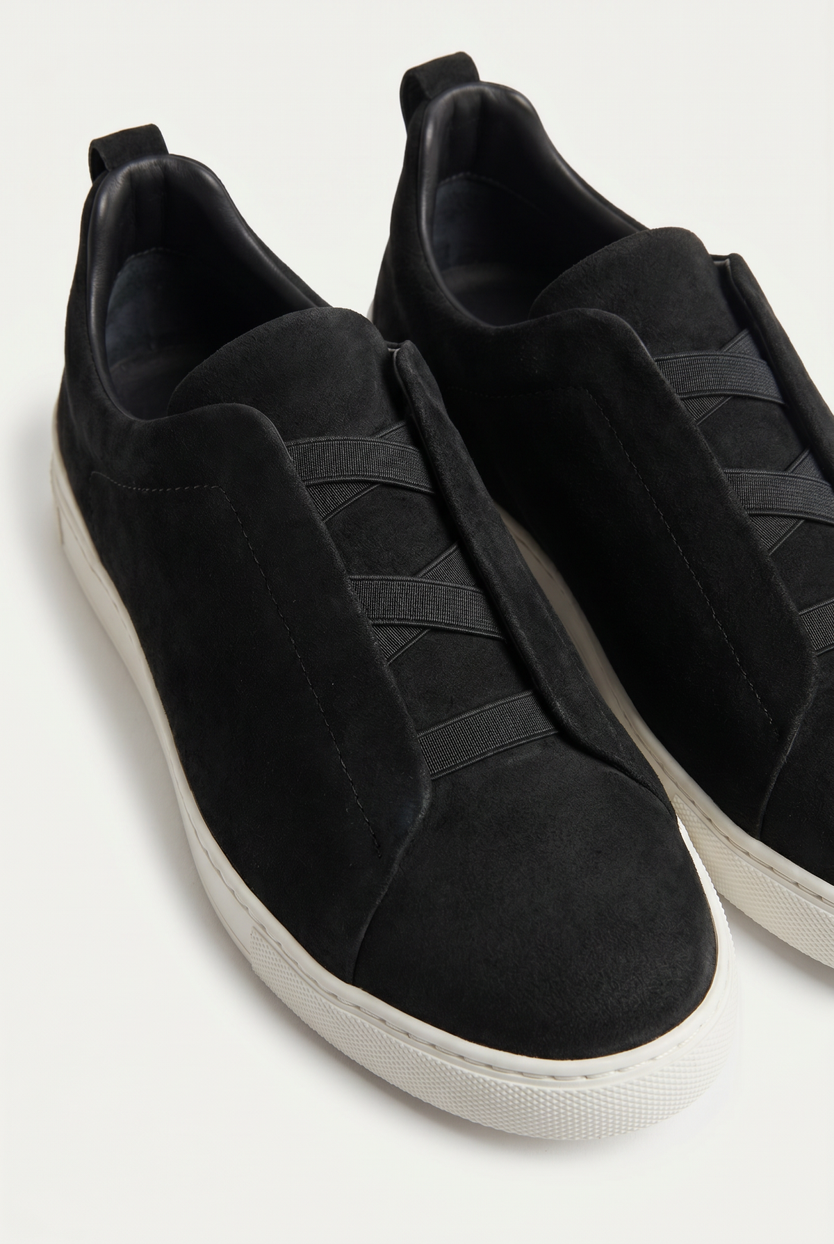 Monaco Suede Sneaker Black