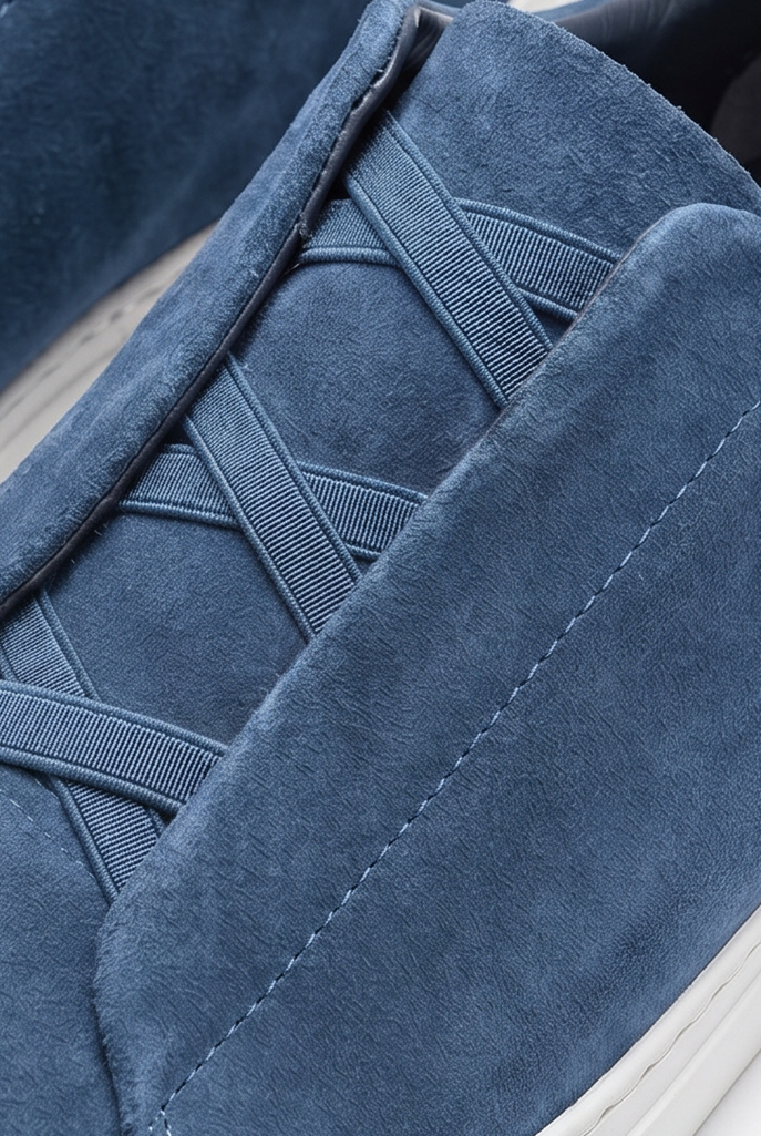 Monaco Suede Sneaker Blue