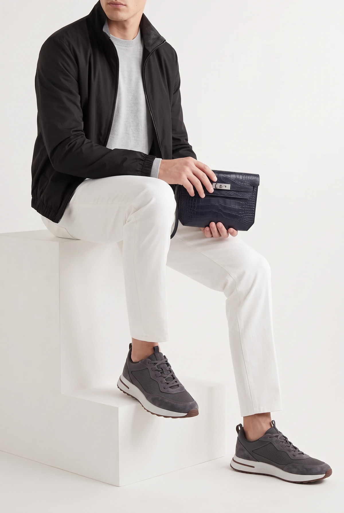 Portofino Sneaker V3 Charcoal