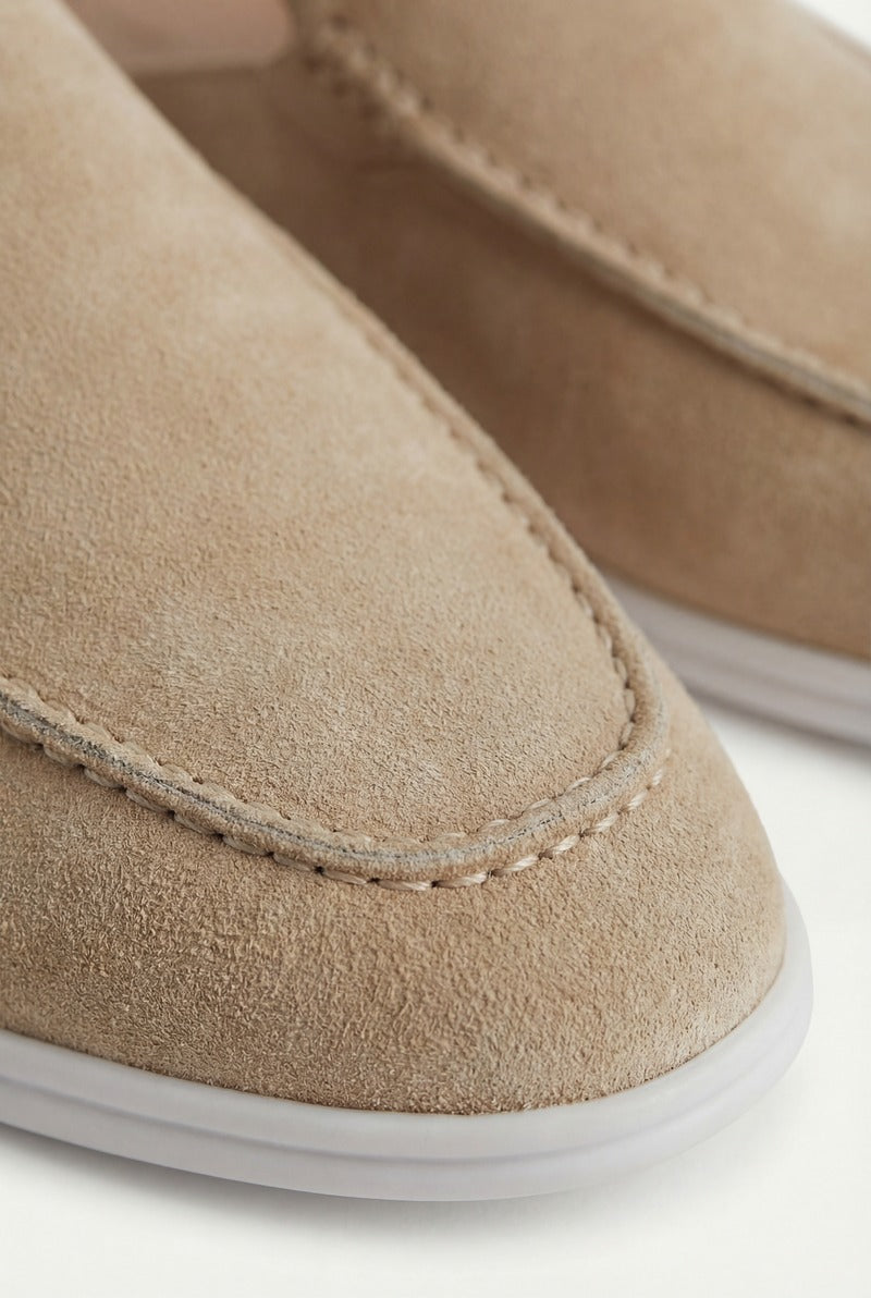 Yacht Suède Mule Beige