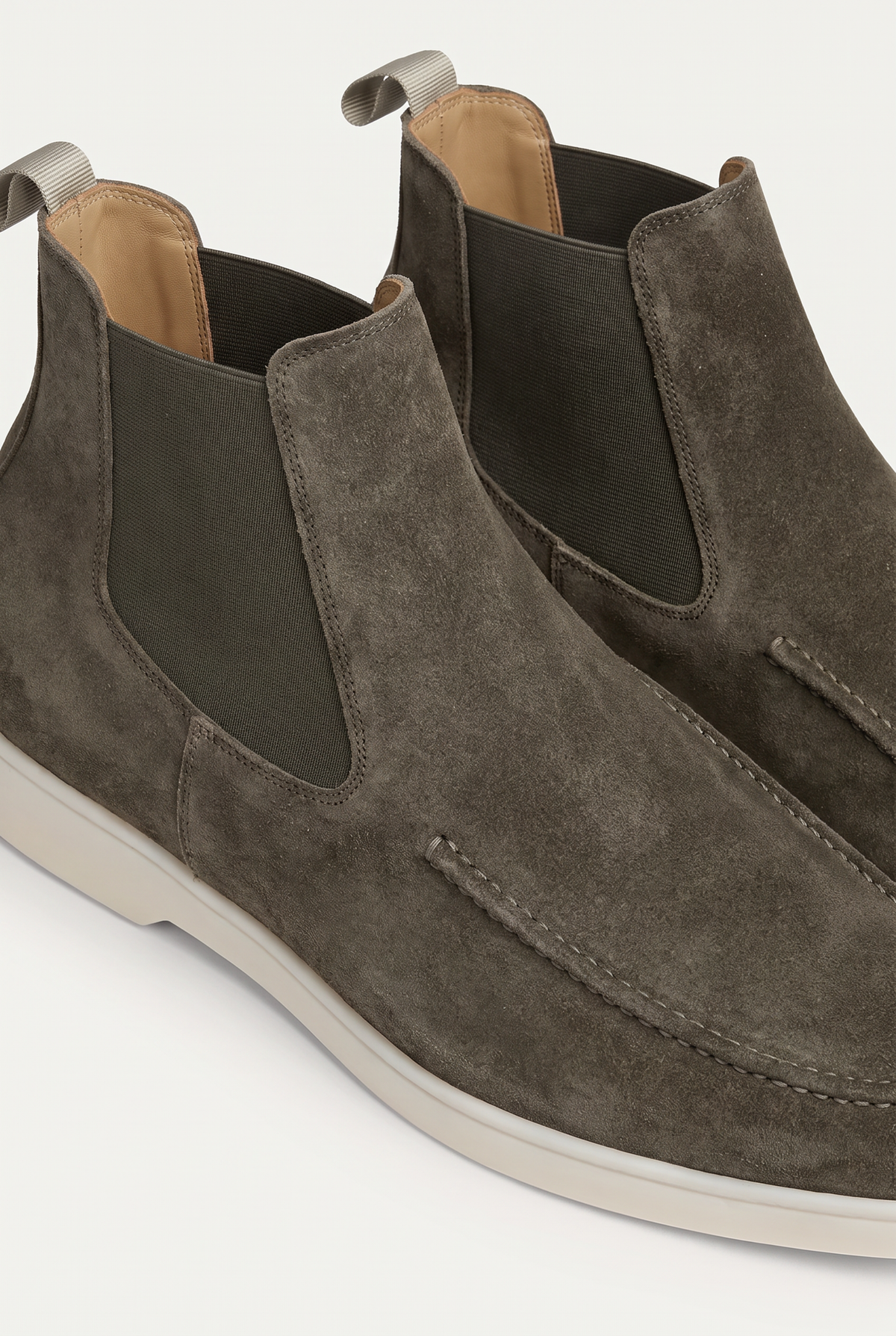 Ziamore Suede Boots Olive