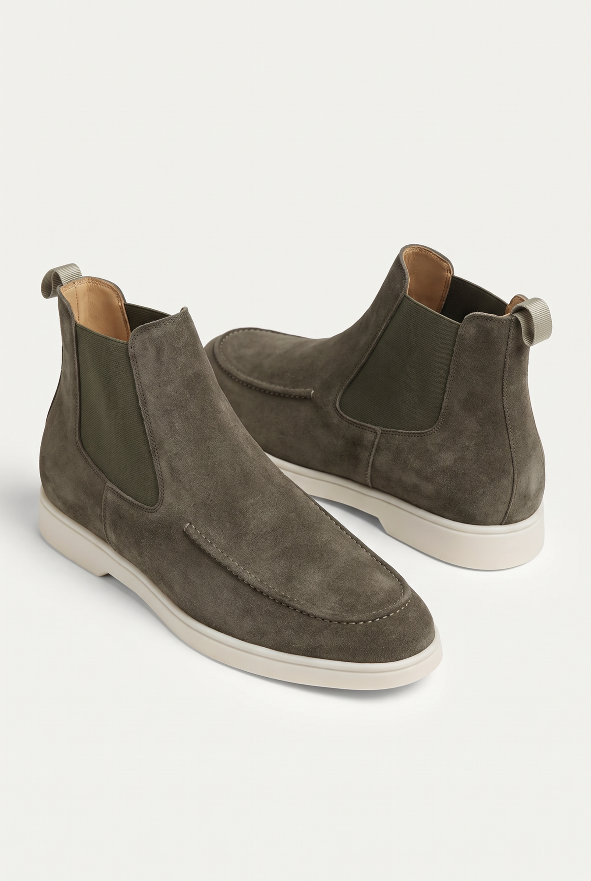 Ziamore Suede Boots Olive