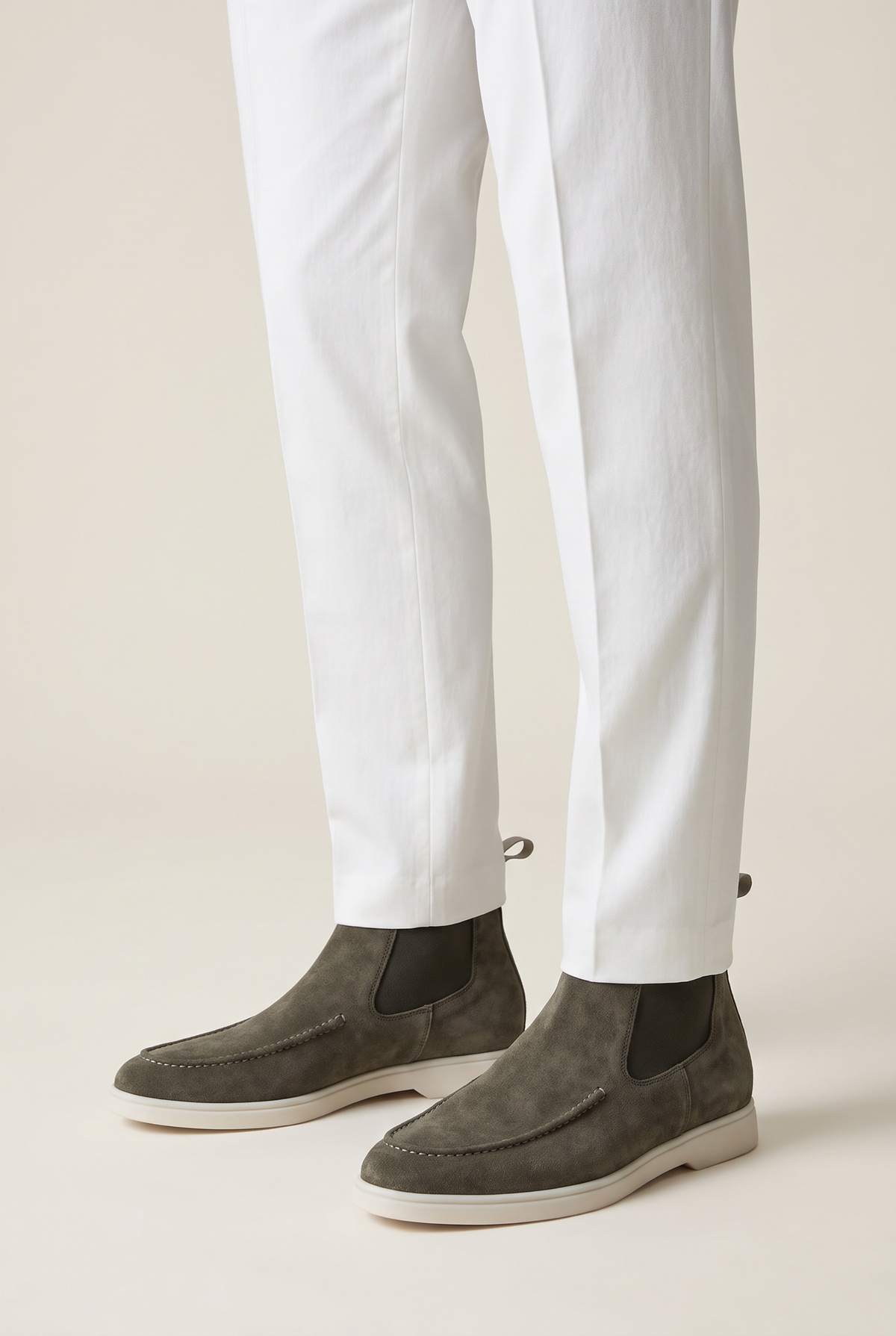 Ziamore Suede Boots Olive