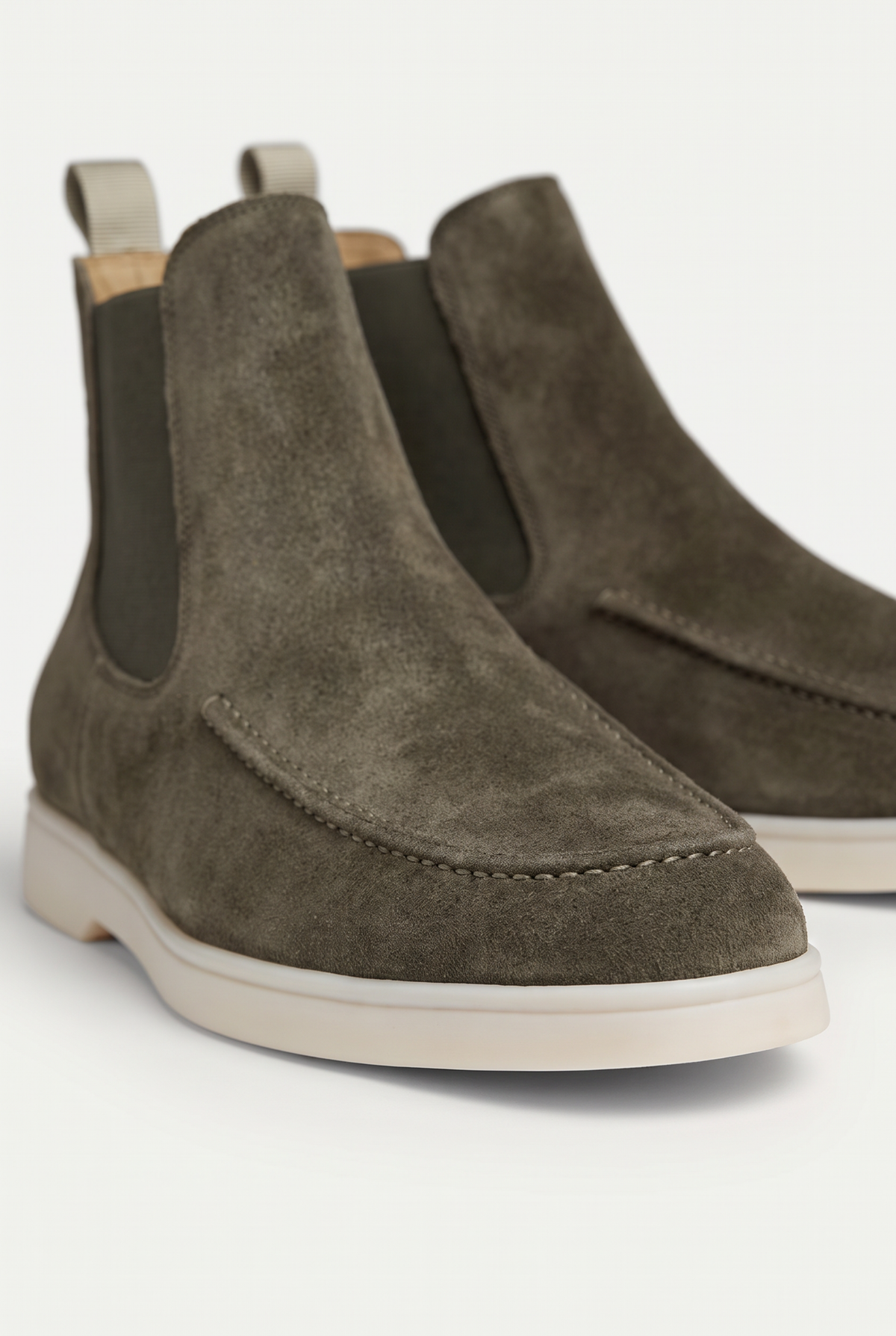 Ziamore Suede Boots Olive